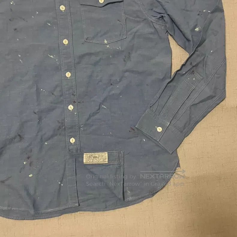 RRL Ralph Lauren RRL Ralph Lauren Paint splattered onto the shirt Size US M / EU 48-50 / 2 - 4 Thumbnail