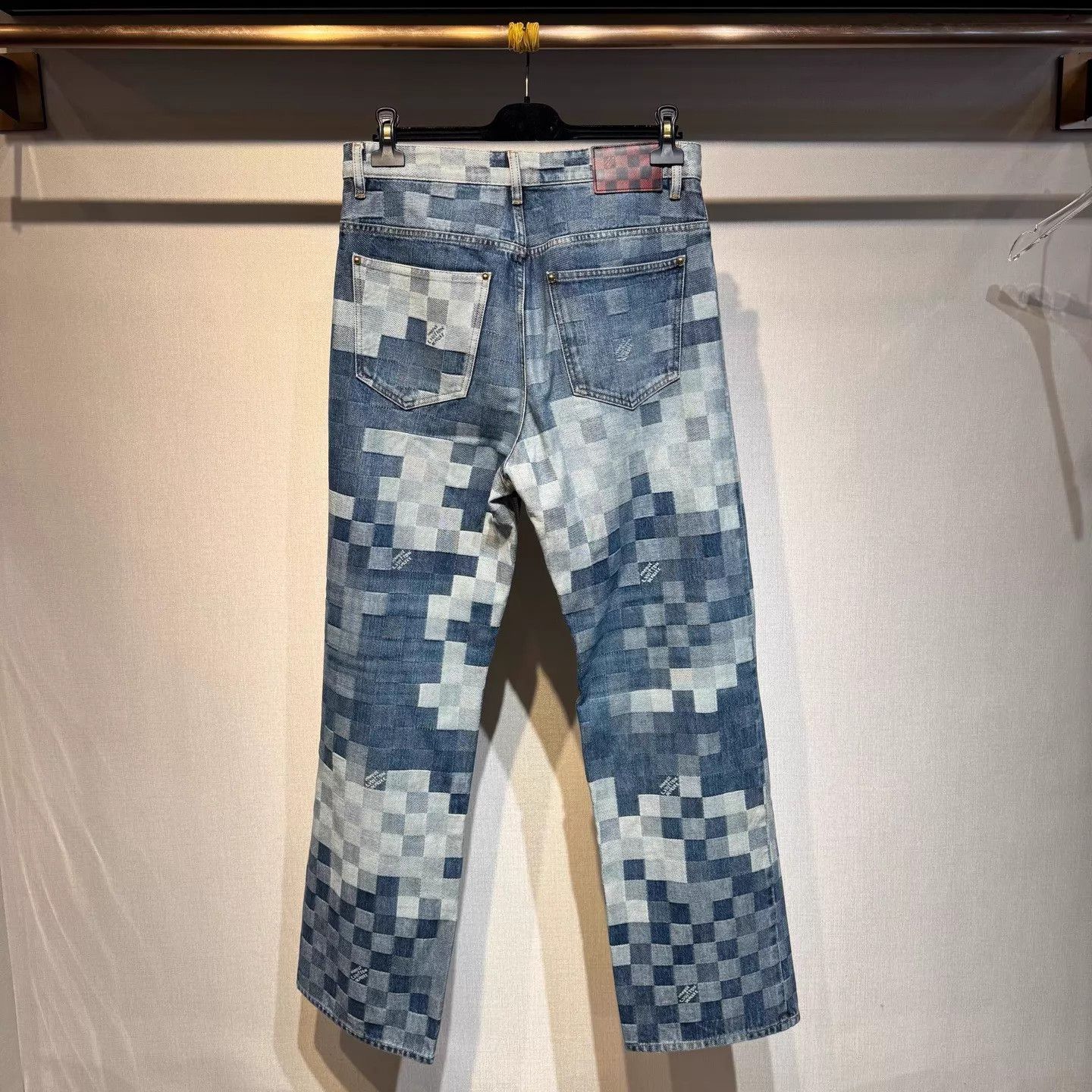 Louis Vuitton Louis Vuitton Pharrell Mosaic Jeans 30W New Size 30" / US 8 / IT 44 - 2 Thumbnail