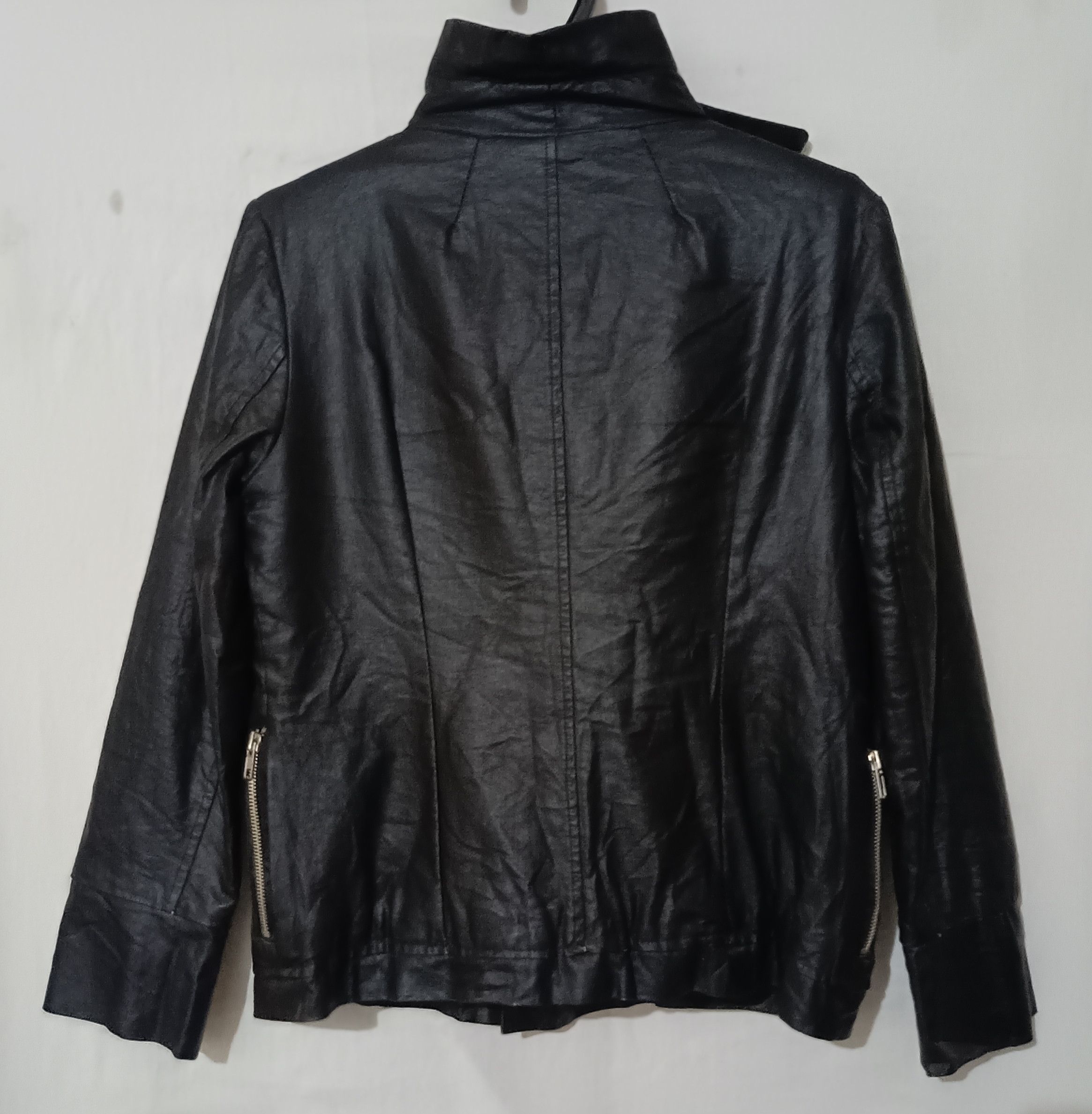Ekam VKEI WAXED ASYMMETRIC JACKET Size S / US 4 / IT 40 - 2 Thumbnail