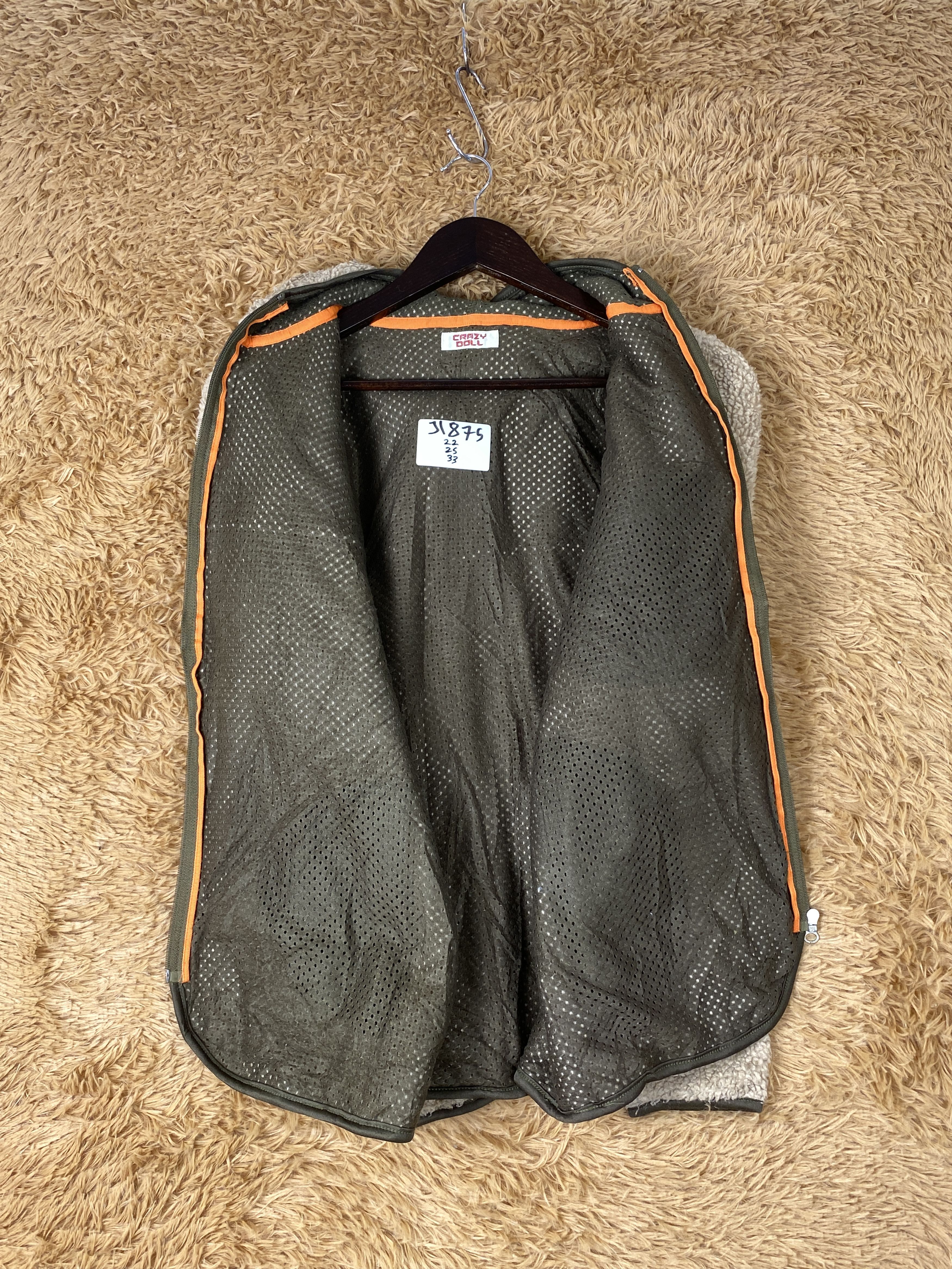 Japanese Brand Vintage Crazy Doll Hoodie Fleece Jacket J1875 Size US S / EU 44-46 / 1 - 6 Thumbnail