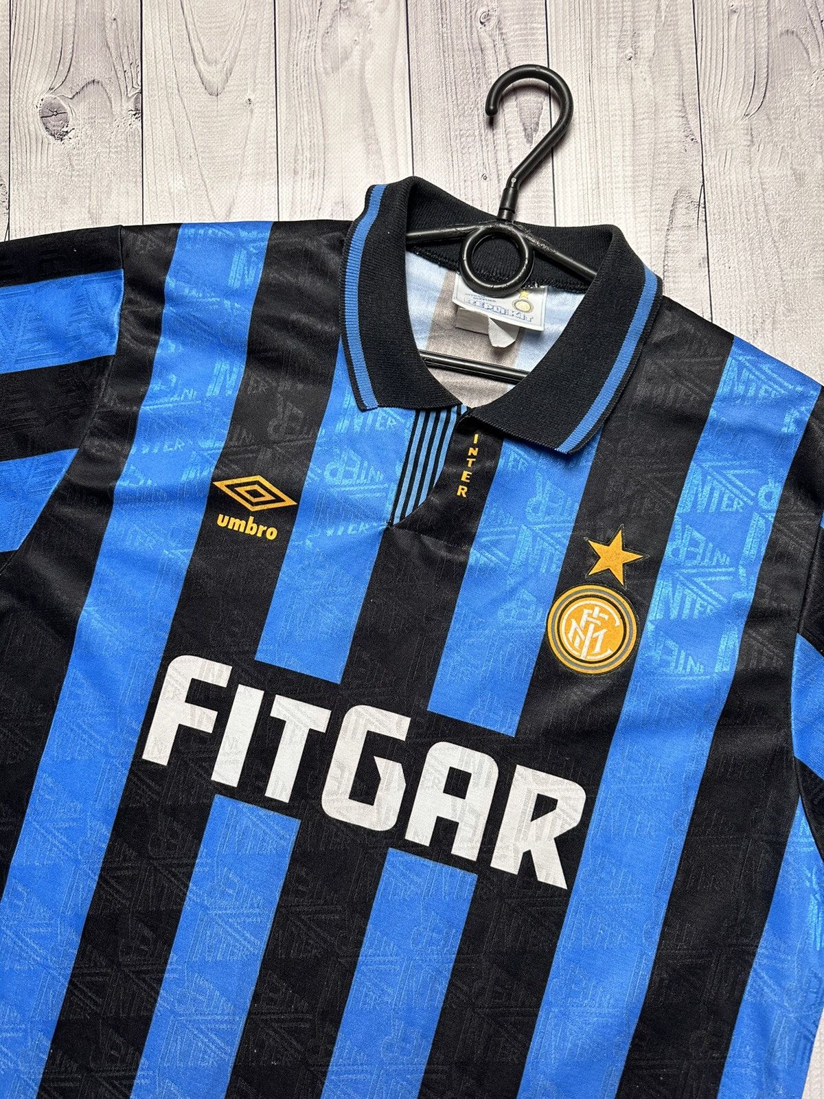 Umbro × Vintage Vintage Inter Milan soccer jersey size L rare champions Size US L / EU 52-54 / 3 - 3 Thumbnail