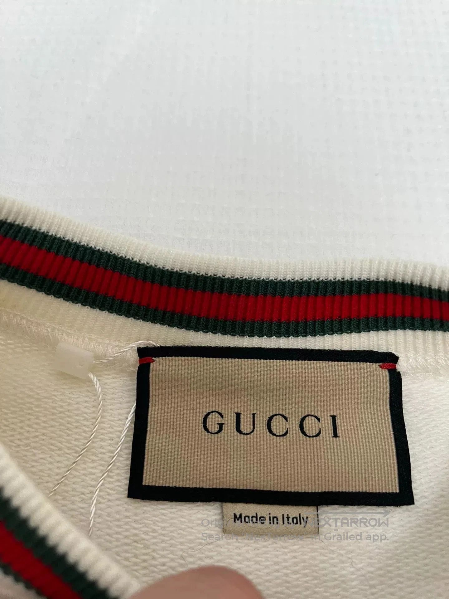 Gucci Gucci White Crewneck Sweatshirt S. Size US S / EU 44-46 / 1 - 2 Thumbnail