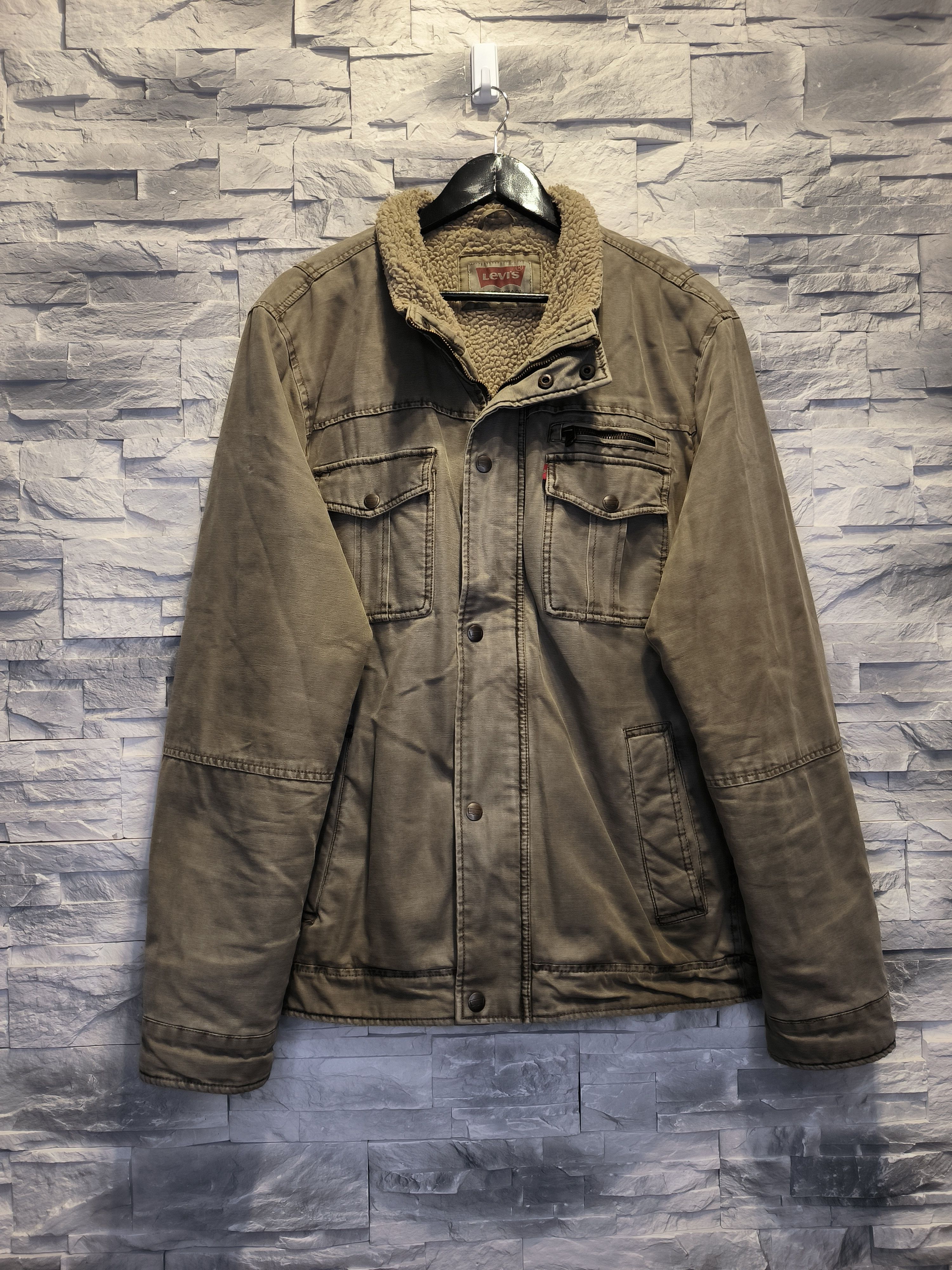 Levi's × Vintage Levi's Vintage Truck Jacket Active 90s Size US L / EU 52-54 / 3 - 1 Thumbnail