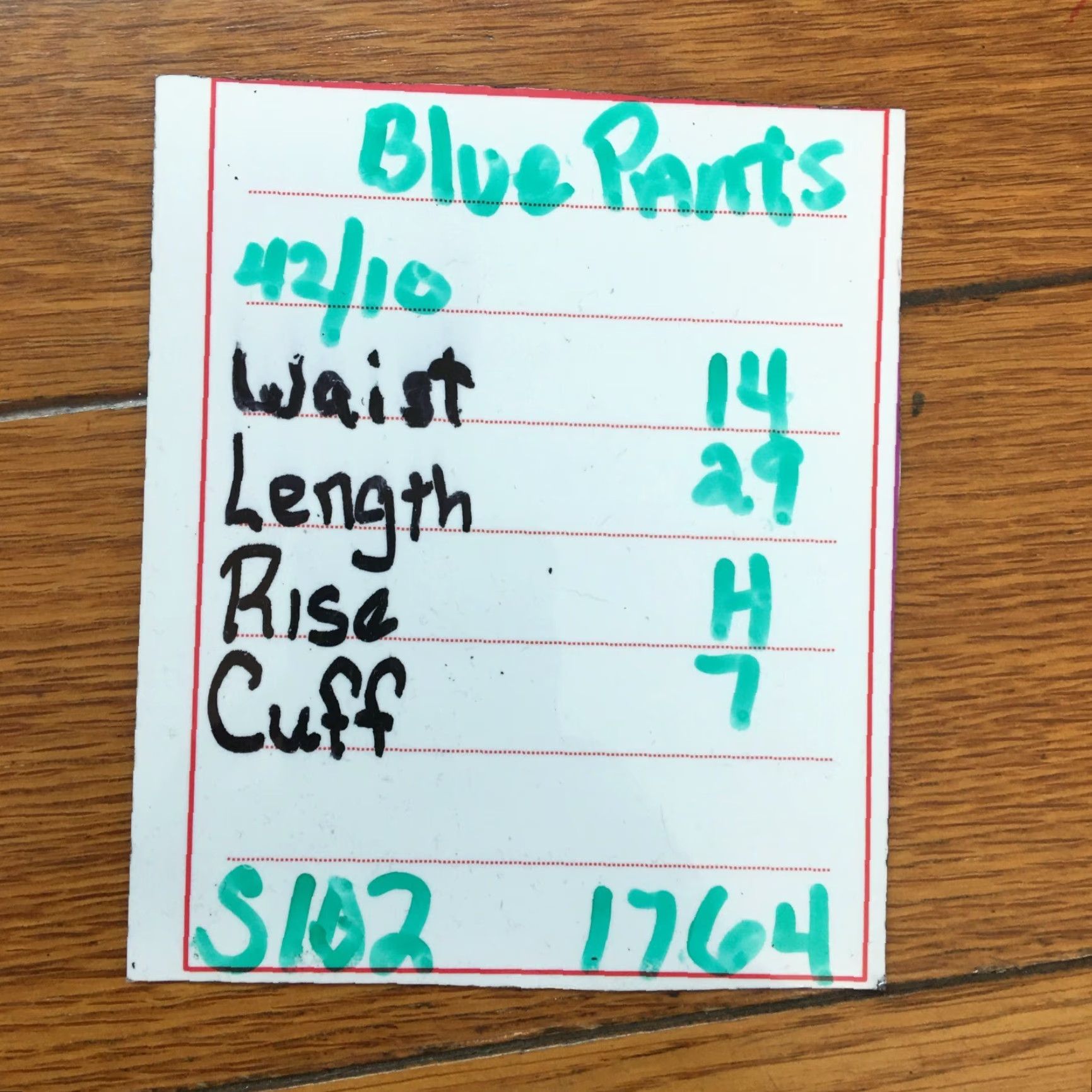 Vintage Womens Straight Leg Front Pleated Pants High Rise Regular Fit Blue Size 28X29 Size 36" / US 14 / IT 50 - 6 Thumbnail