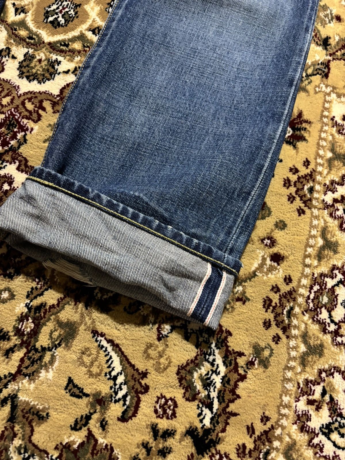 Kapital MTYF Japan Kapital Style Selvedge Patchwork Distress Jeans Size US 30 / EU 46 - 8 Thumbnail