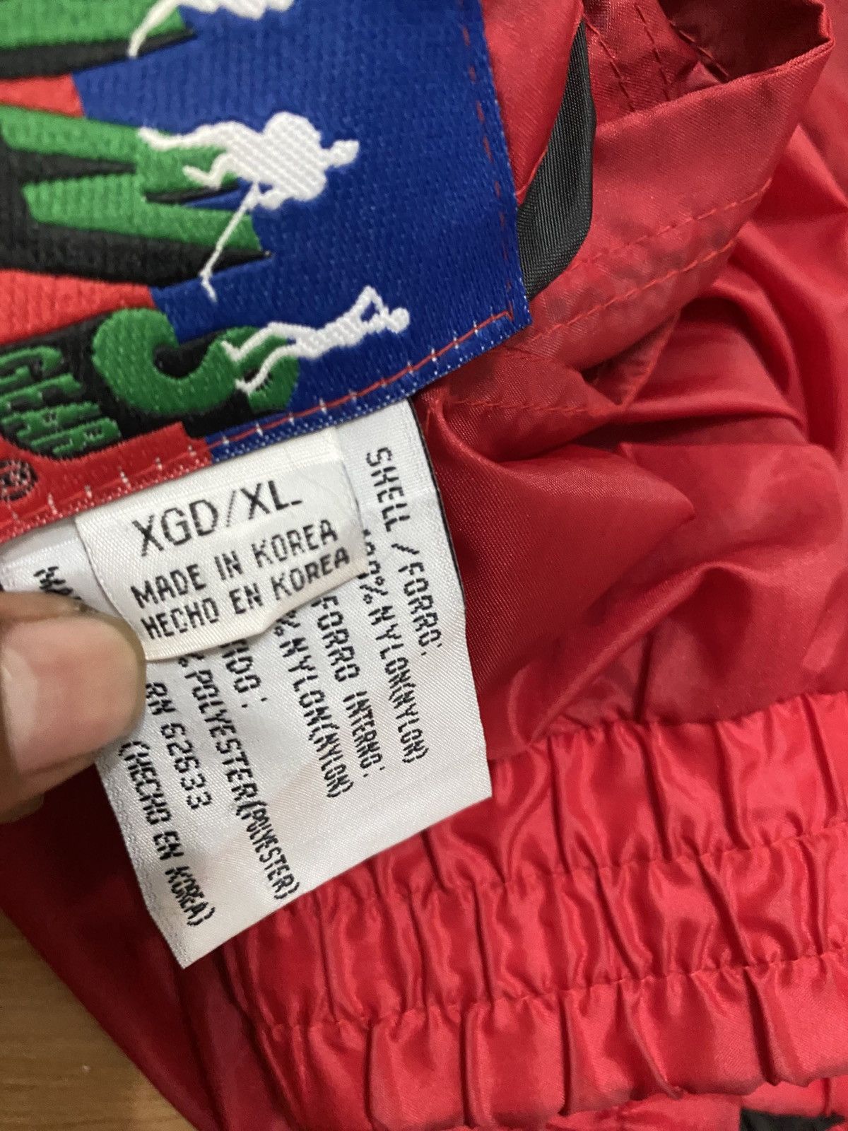 NBA × NFL × Starter Vintage fans gear red wings windbreaker sweater reversible Size US XXL / EU 58 / 5 - 12 Thumbnail