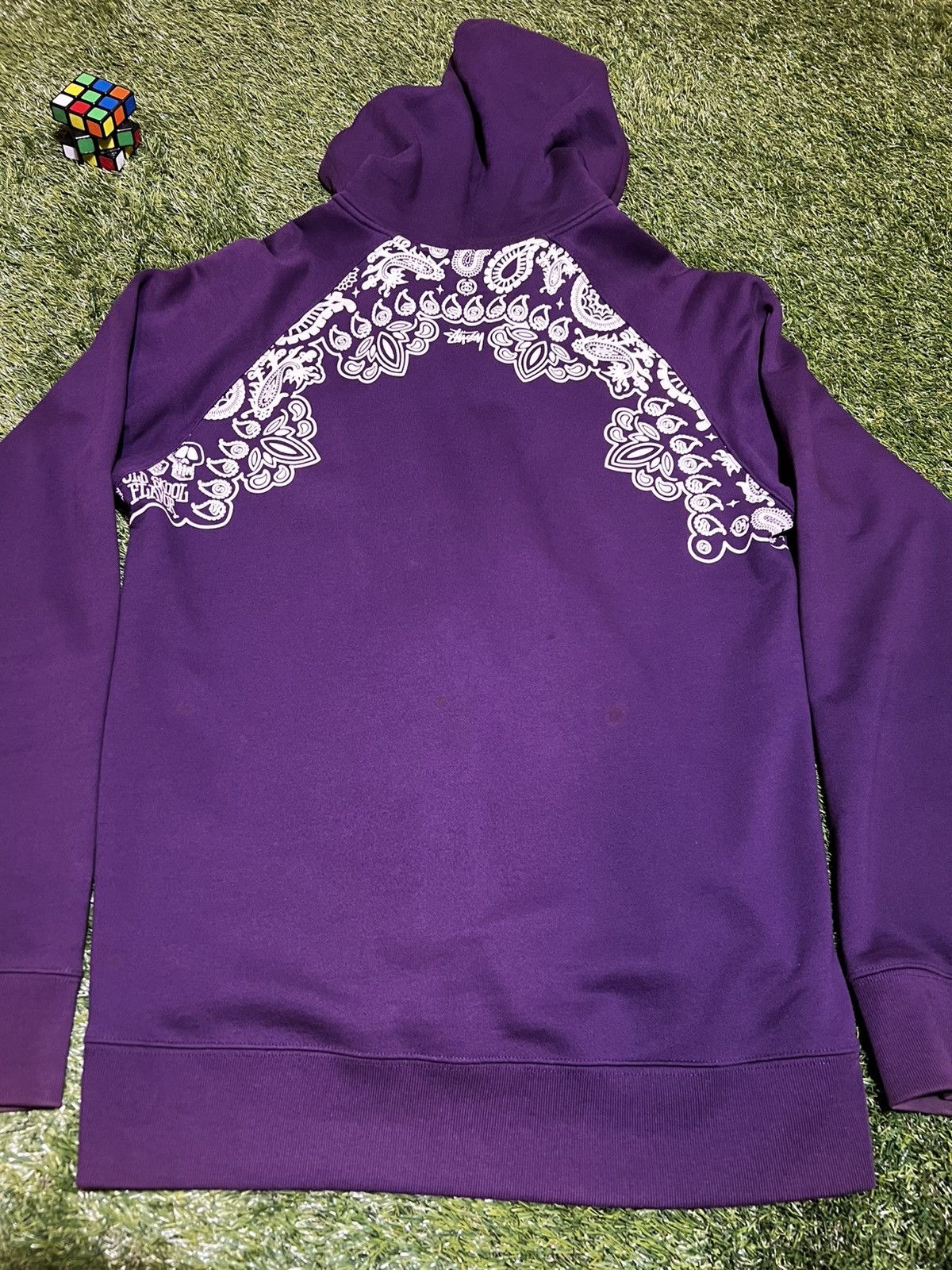 Stussy × Vintage VINTAGE STUSSY PAISLEY ZIP-UP HOODIE Size US XL / EU 56 / 4 - 3 Thumbnail