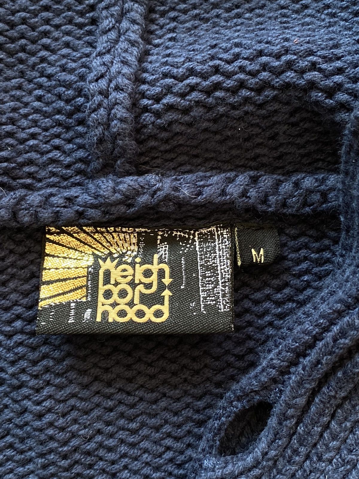 Japanese Brand × Neighborhood × Vintage Vintage Neighborhood Fisherman Knit Sweater Cardigan Size US M / EU 48-50 / 2 - 7 Thumbnail