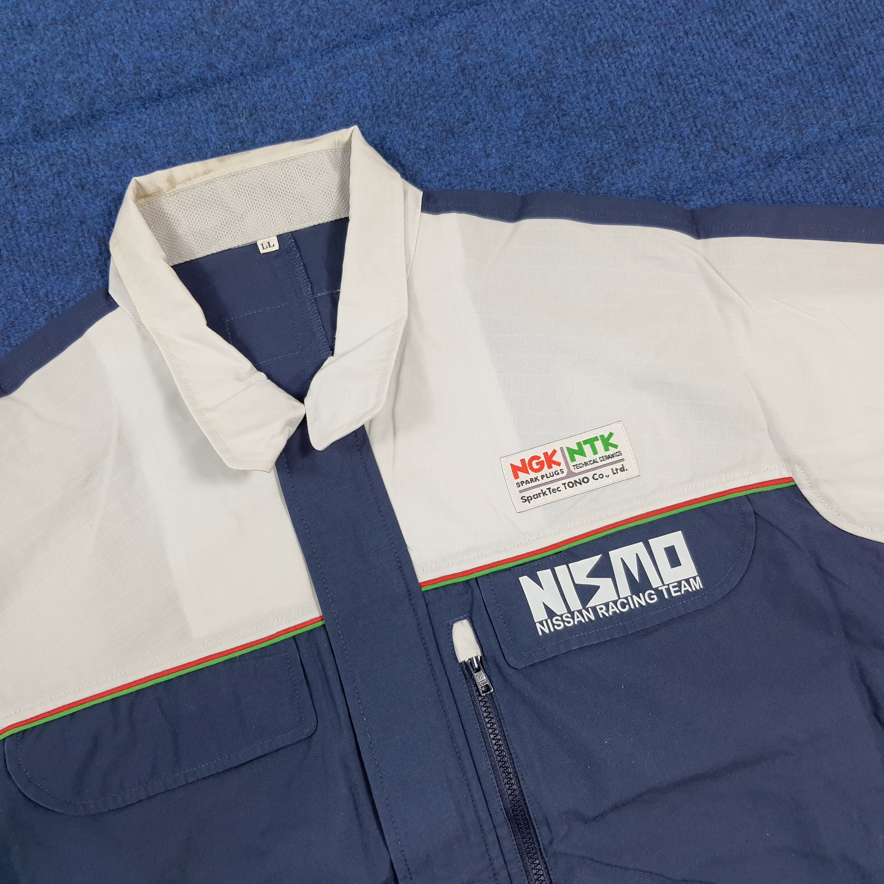 Japanese Brand Vintage Nismo Nissan Racing Japan Custom Logo Jacket C300N15 Size US L / EU 52-54 / 3 - 4 Thumbnail