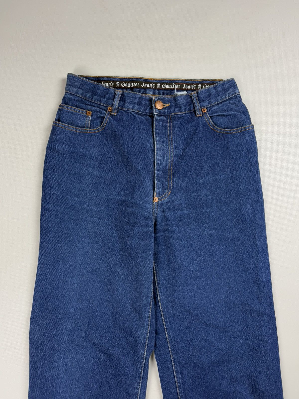 Jean Paul Gaultier Jean Paul Gaultier Vintage Unisex Denim Designer Jeans Size US 29 - 5 Thumbnail