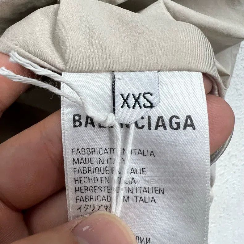 Balenciaga Balenciaga Side Stripe Printed School Uniform Jacket Size US XXS / EU 40 - 6 Thumbnail