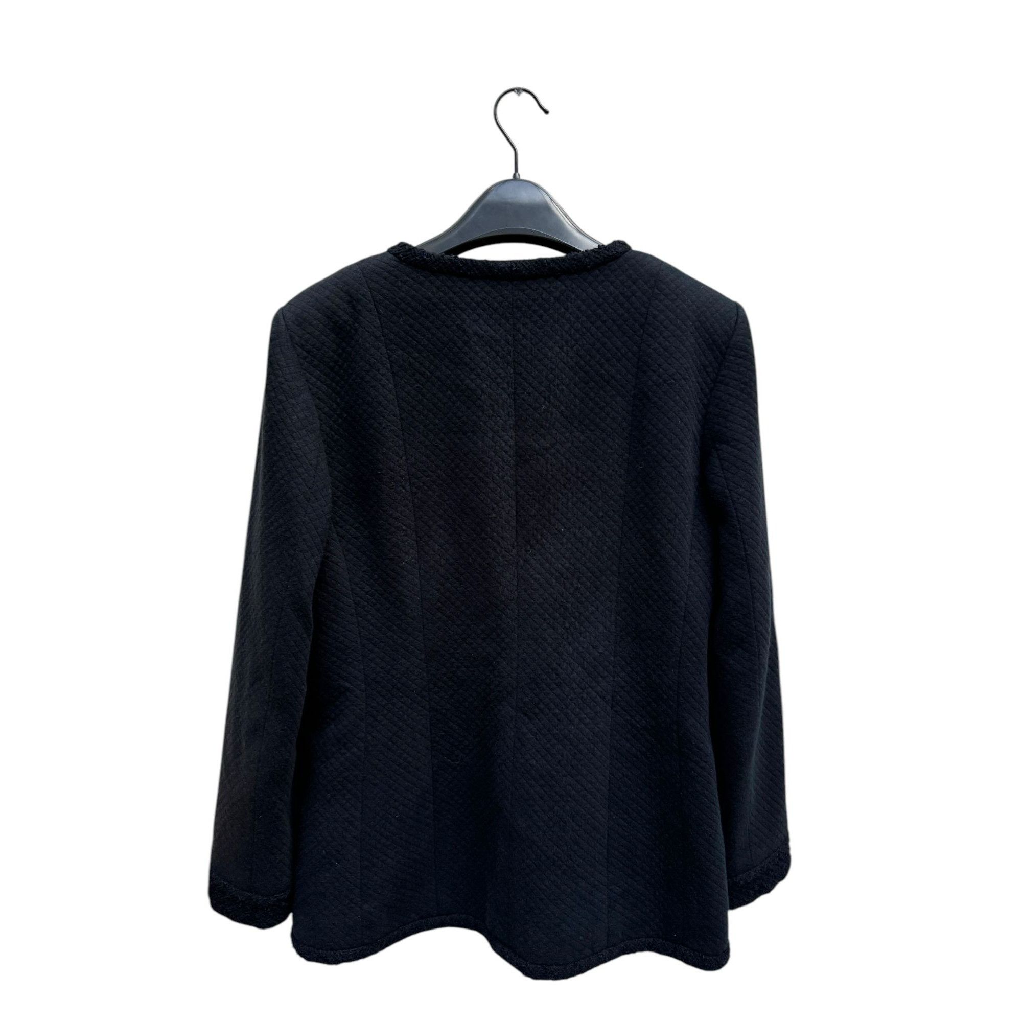 Chanel La petite veste noire Black Jacket Size M / US 6-8 / IT 42-44 - 4 Thumbnail