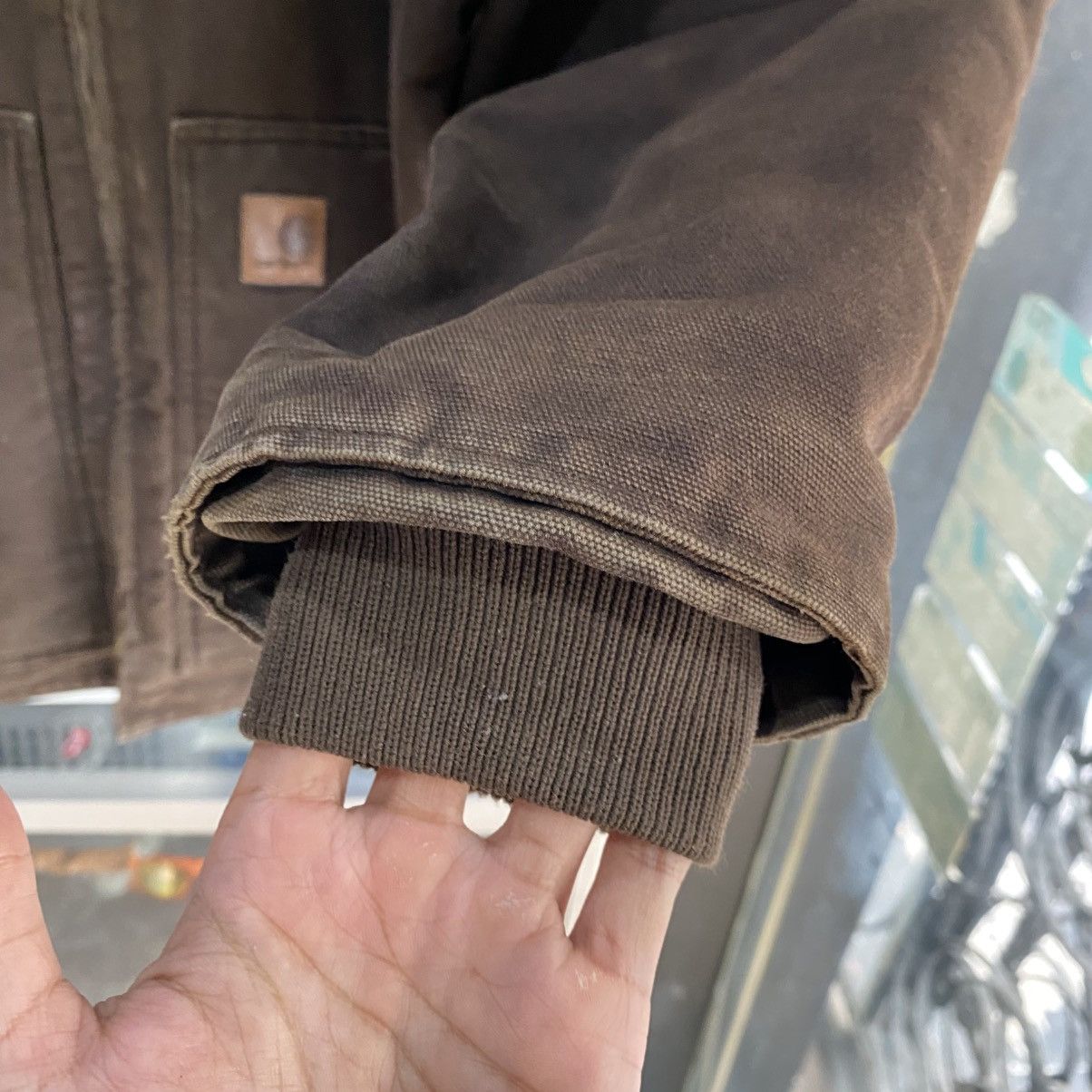 Carhartt × Vintage Vintage Carhartt Sherpa lined jacket Size US XL / EU 56 / 4 - 12 Thumbnail