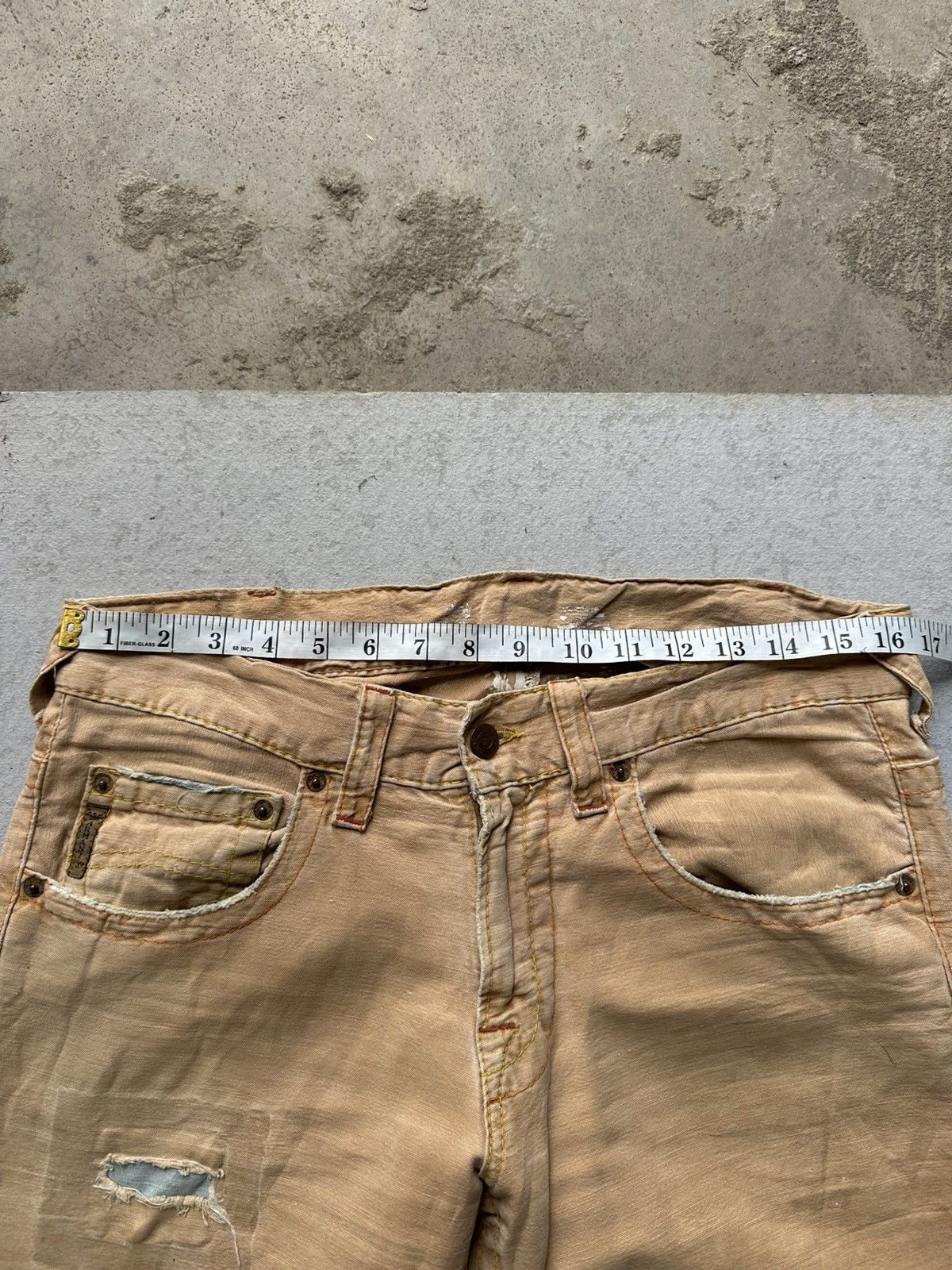 Armani ARMANI JEANS Faded Pants Made in Italy W34 L33 Size US 34 / EU 50 - 7 Thumbnail