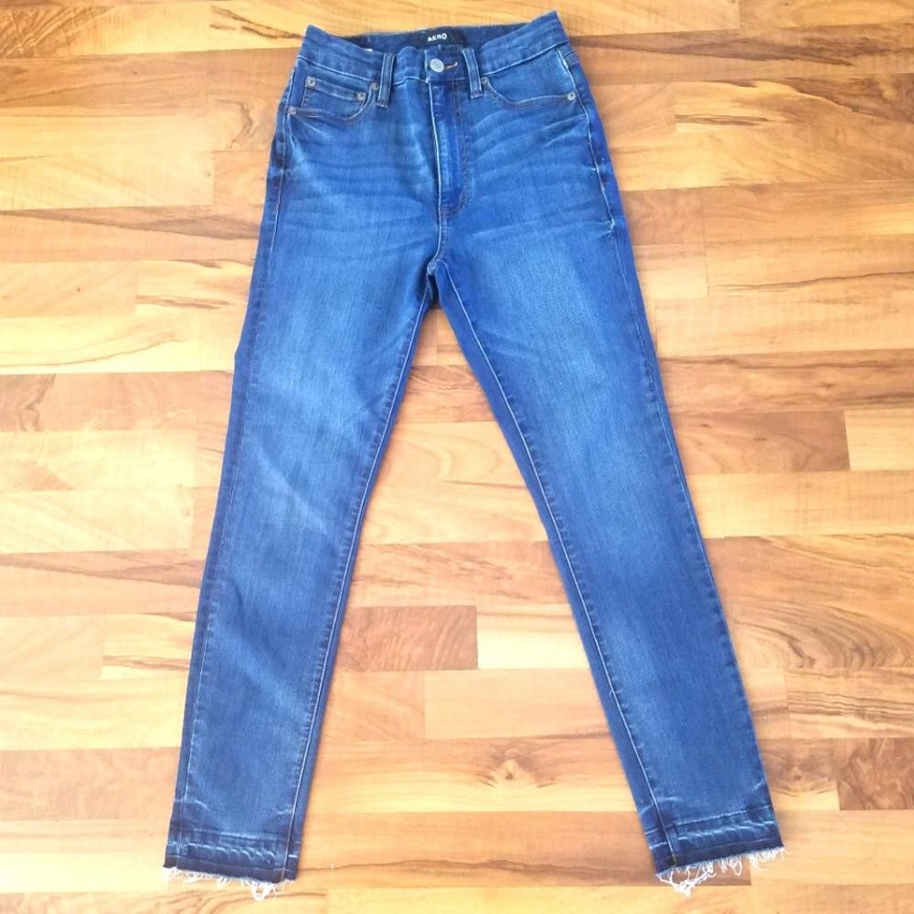 Aeropostale Aeropostale Super High Rise Curvy Jeggings Size 27" / US 4 / IT 40 - 2 Thumbnail