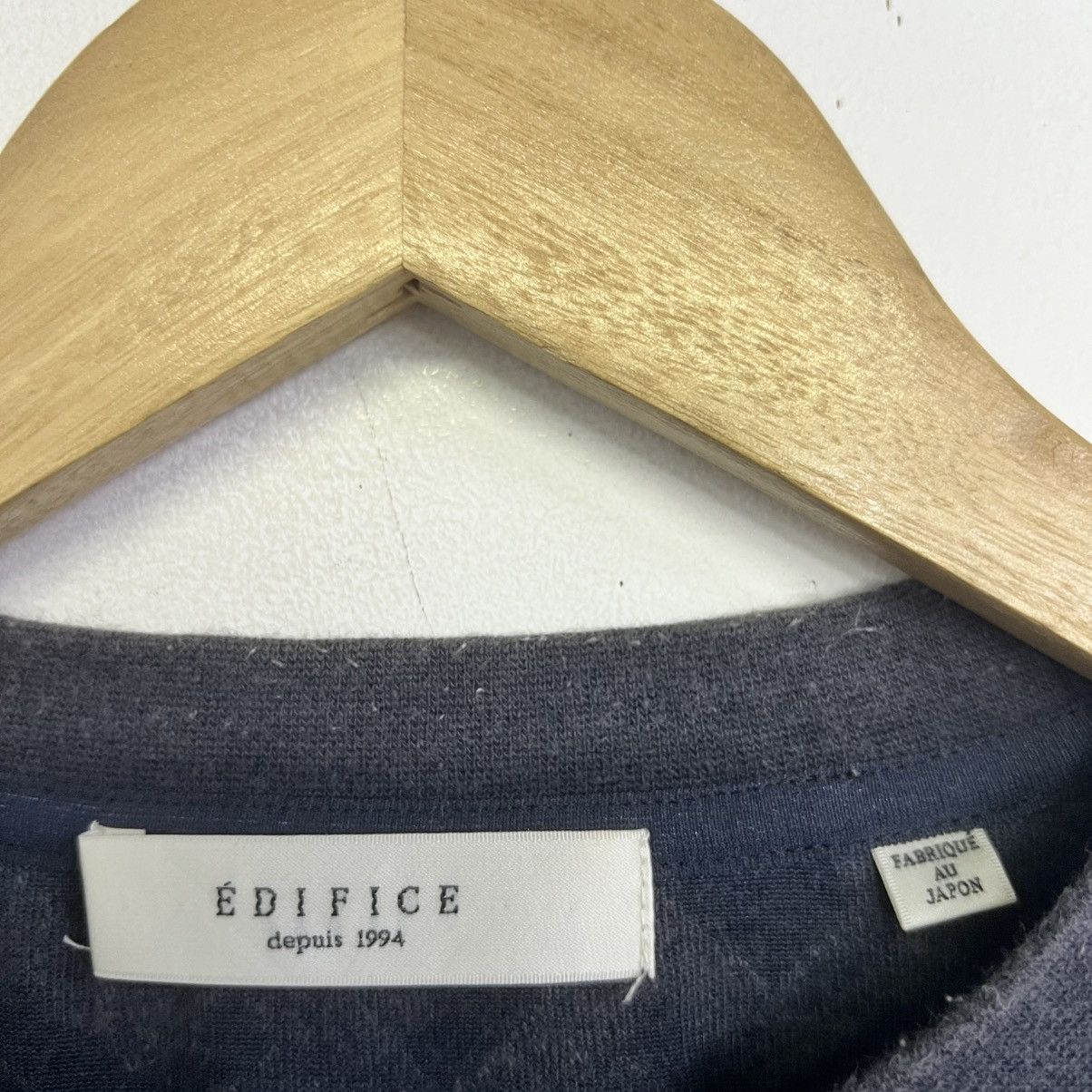 Edifice Japan EDIFINCE JAPAN JACQUARD TOWEL- LIKE CREWNECK TSHIRT Size US M / EU 48-50 / 2 - 9 Thumbnail