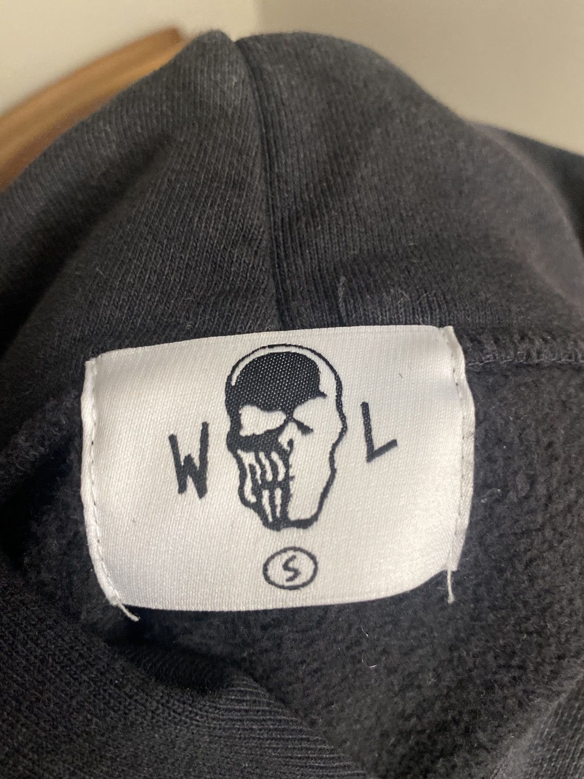 Warren Lotas Rosary Black Stone Washed Hoodie - Off White Black Size US S / EU 44-46 / 1 - 4 Thumbnail