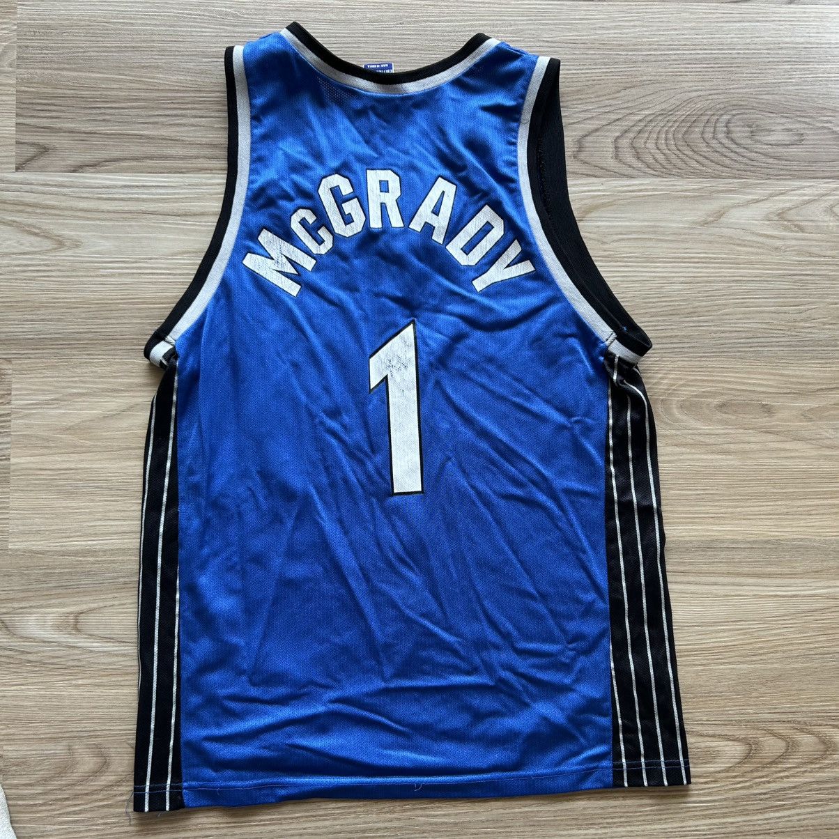 Vintage Vintage Orlando Magic Tracy Mcgrady Basketball Jersey Size US M / EU 48-50 / 2 - 2 Thumbnail