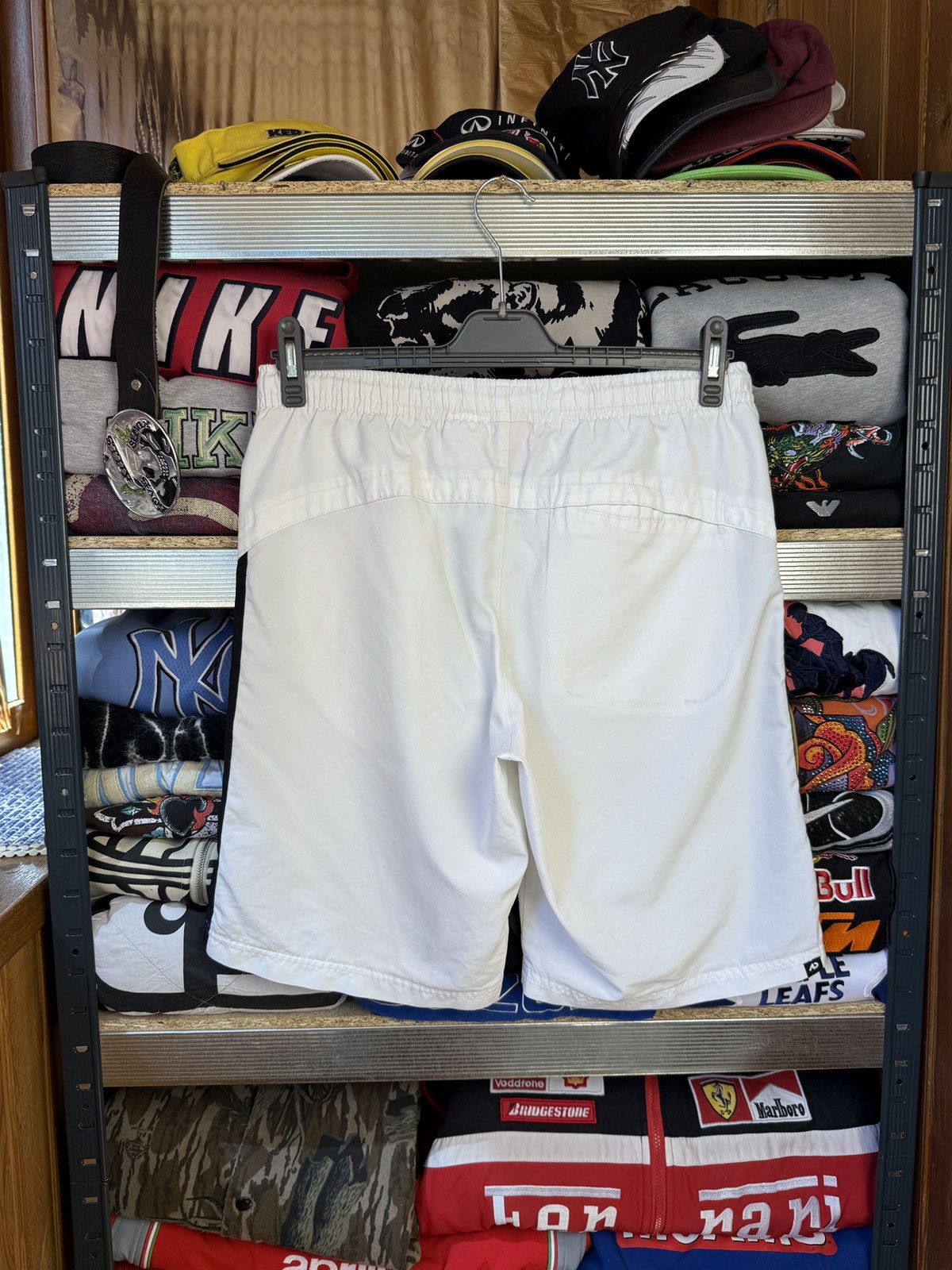 Nike Nike Vintage Shorts 90s Y2K Drill Size US 34 / EU 50 - 2 Thumbnail