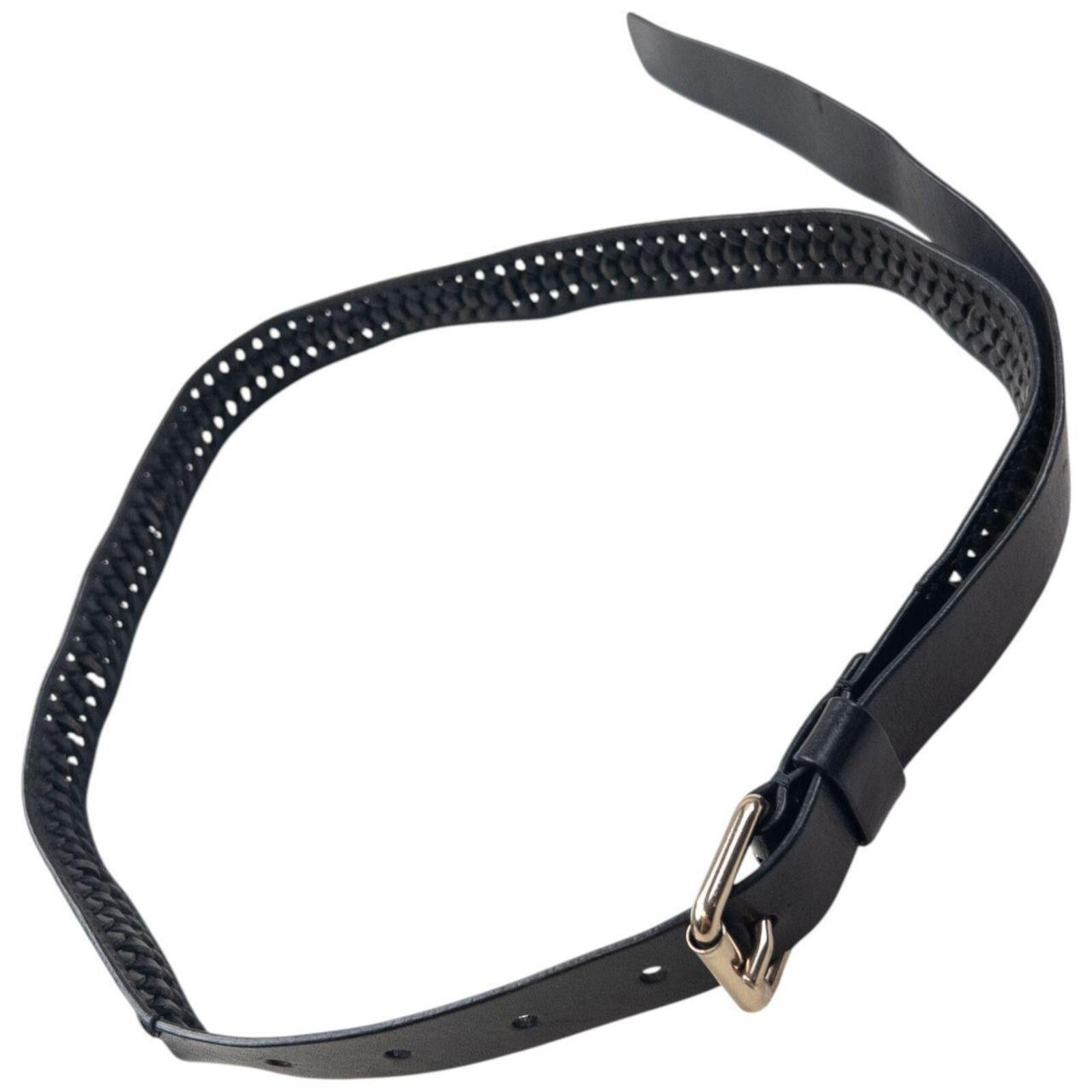 Burberry Vintage 2000s Burberry Braided Leather Belt Size W26 Size ONE SIZE - 3 Thumbnail
