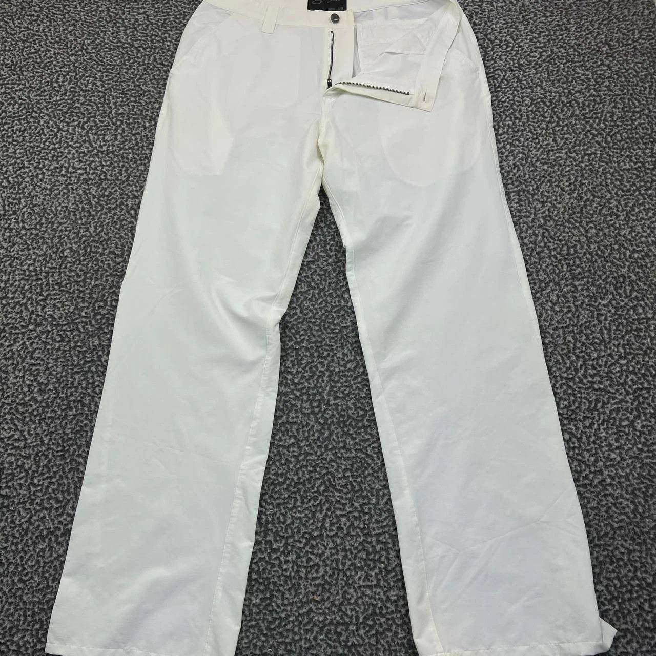 Oakley Pants Men 36x34 Chino Straight Fit Flat Front Pocket