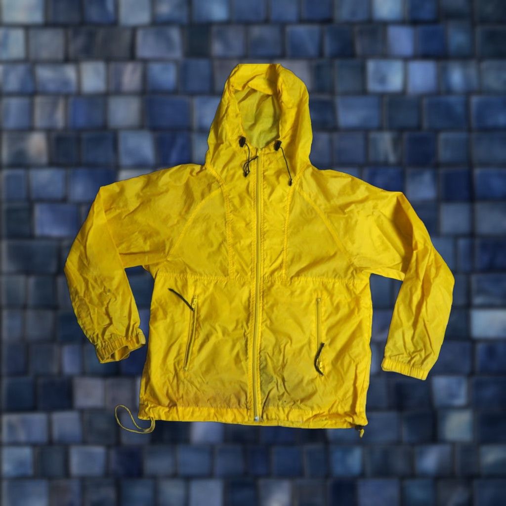 Vintage VINTAGE REI Jacket Outdoor Windbreaker 90s XS Mens Yellow Full Zip Nylon 90s Wind Shell Size US XS / EU 42 / 0 - 1 Thumbnail