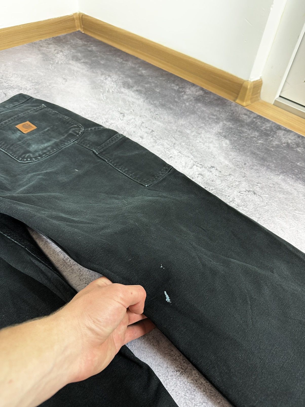 Carhartt Vintage Carhartt Faded Carpenter USA Baggy Opium Work Pants Size US 36 / EU 52 - 6 Thumbnail