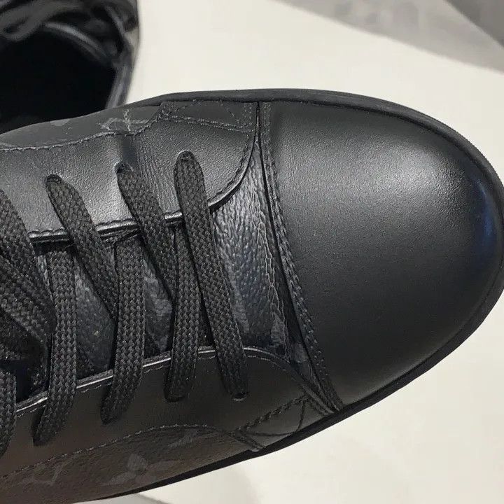 Louis Vuitton Louis Vuitton Match-Up Black Fashion Sneakers for Men -2508 Size US 7.5 / EU 40-41 - 8 Thumbnail