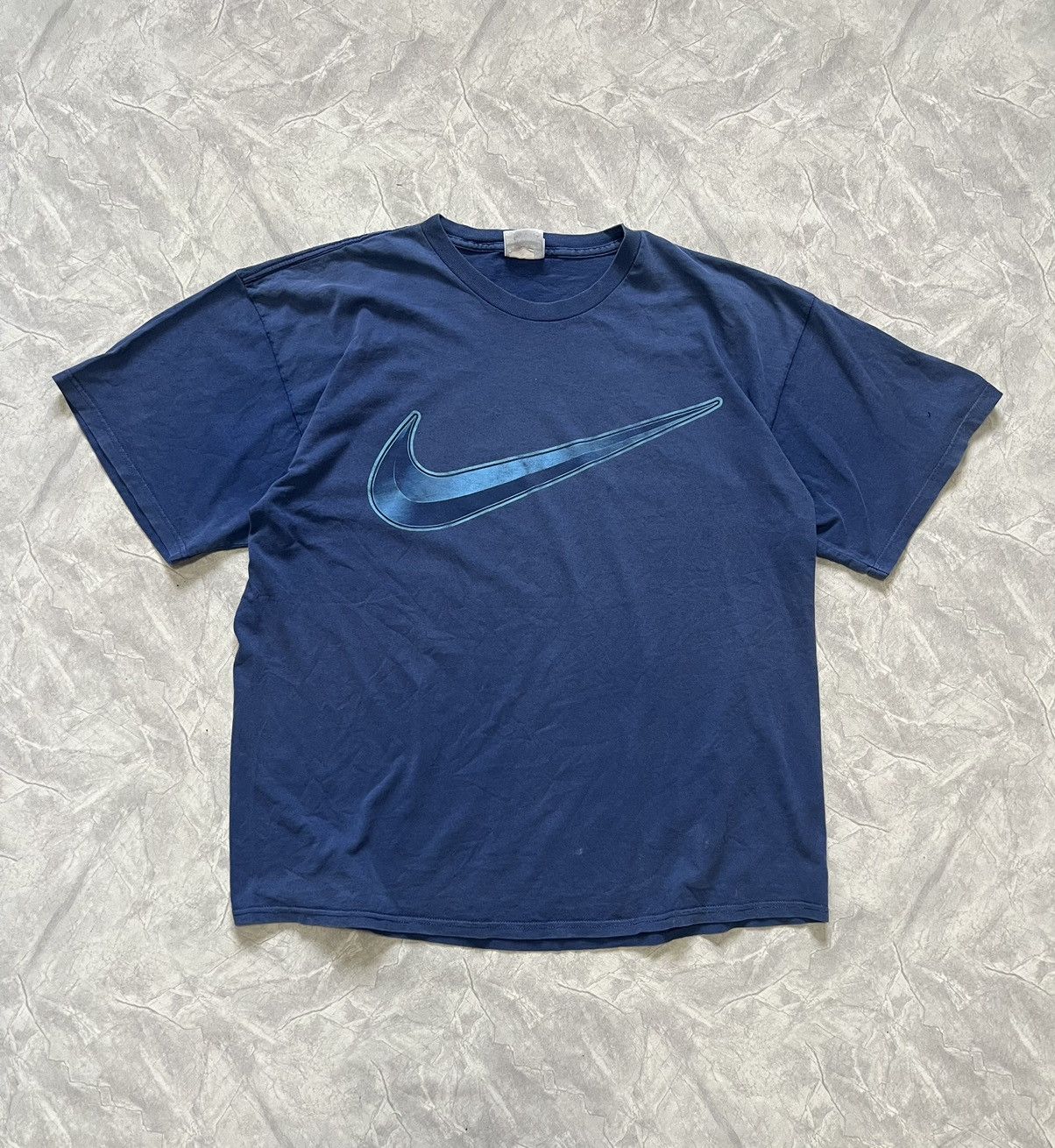 Nike Vintage Nike 2000s T-Shirt Big Logo Swoosh Y2K Men Size XL 