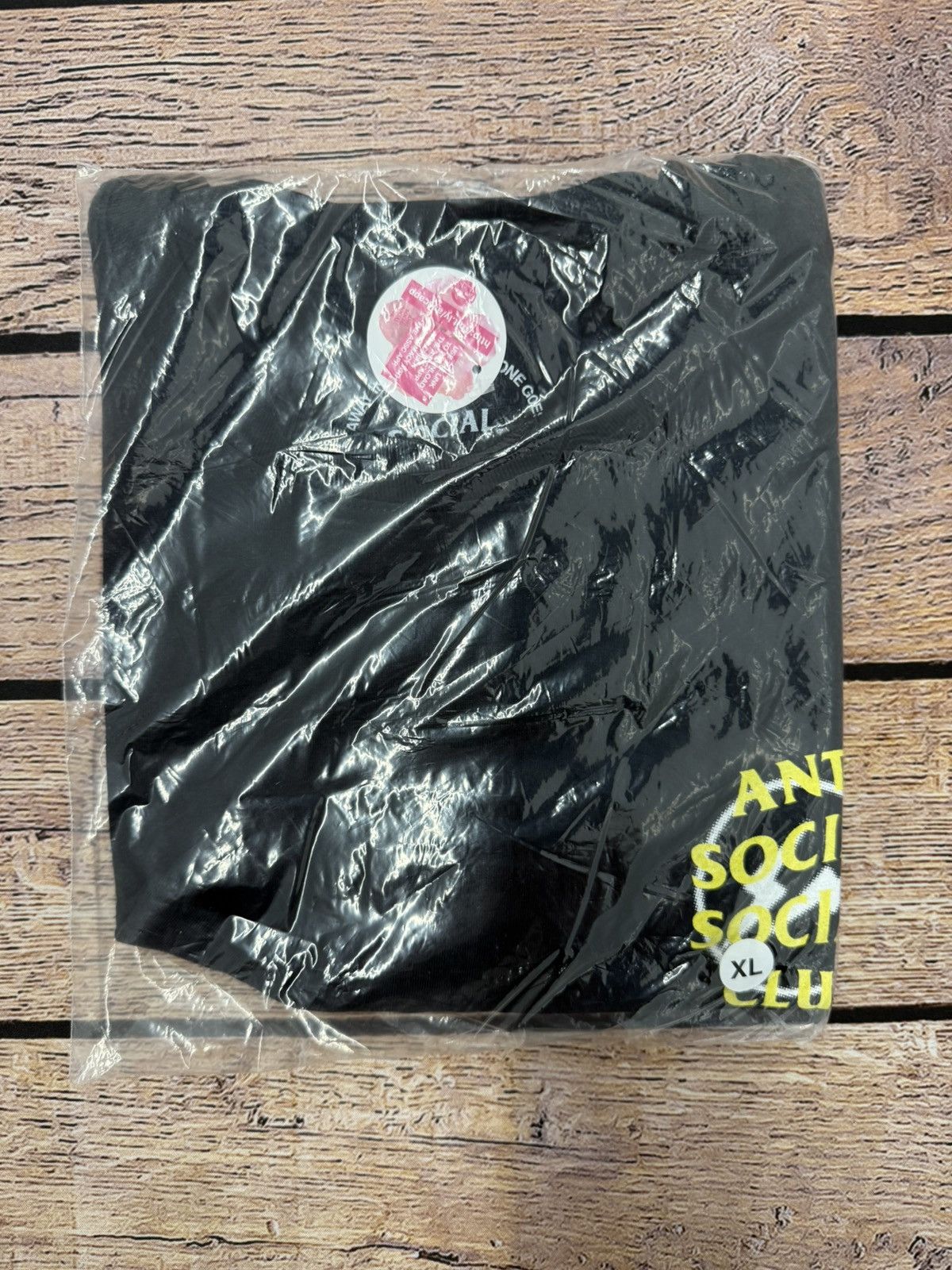 Anti Social Social Club Anti Social Social Club Fragment Half Tone Tee Black/Yellow Size US XL / EU 56 / 4 - 4 Thumbnail