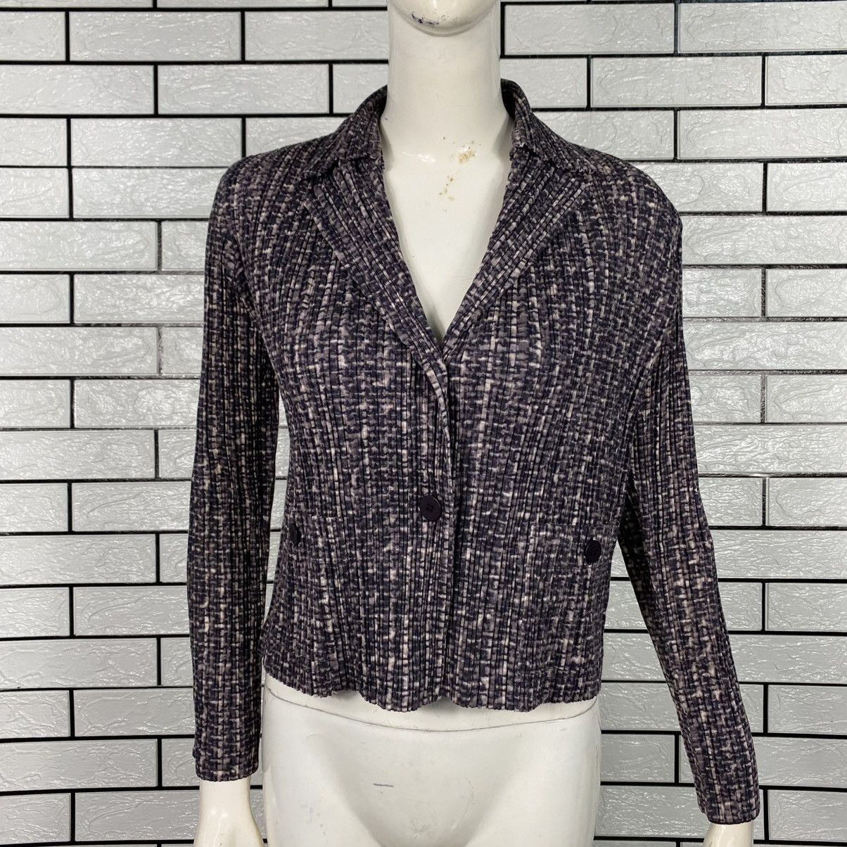 Issey Miyake 🔥BUTTON UPS PLEATED JACKET PLEATS PLEASE ISSEY MIYAKE Size M / US 6-8 / IT 42-44 - 1 Thumbnail