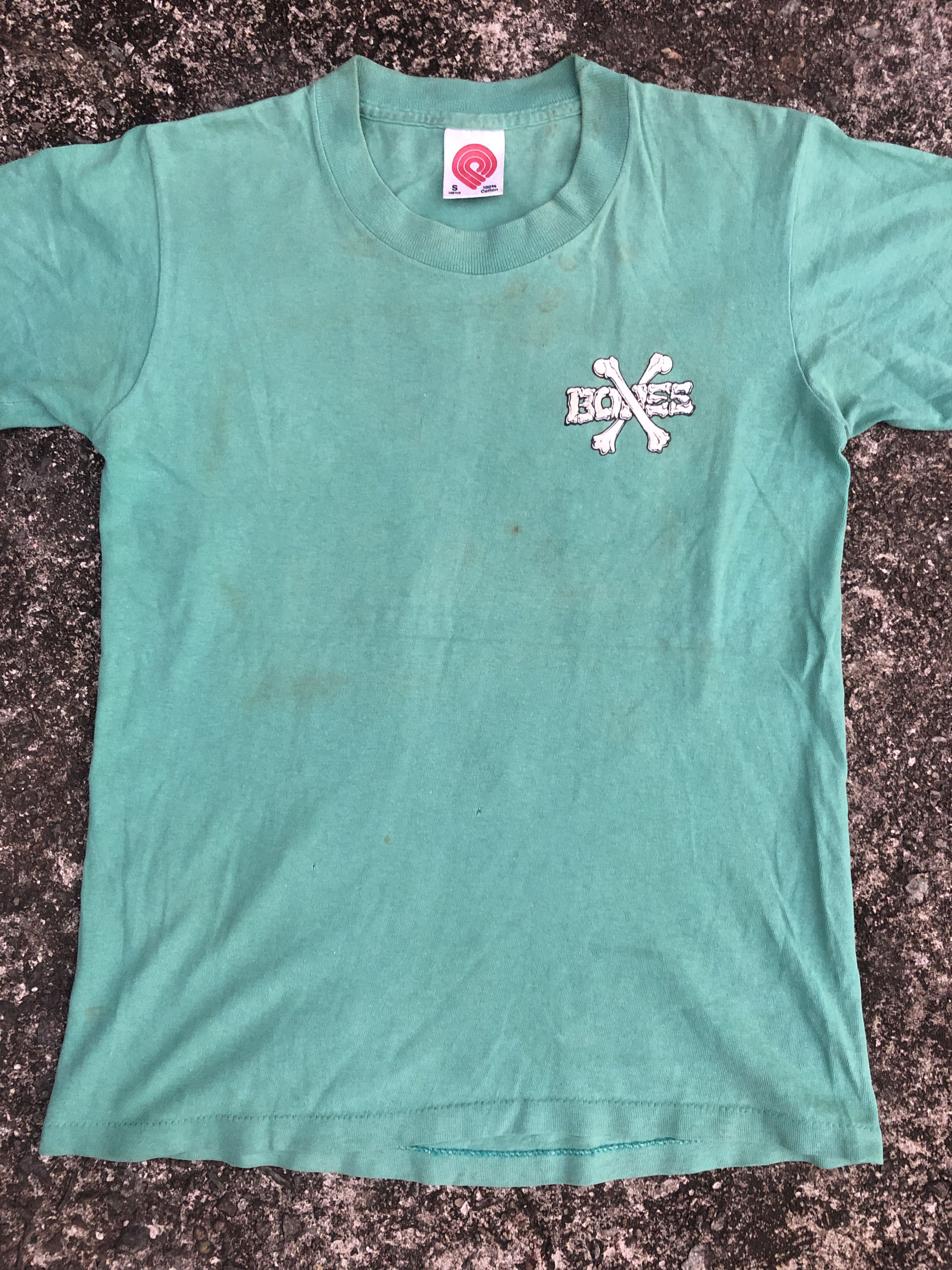Powell Peralta 🔥Vintage 90s POWELL PERALTA BONES Ripped Distressed T-Shirt Size US S / EU 44-46 / 1 - 3 Thumbnail
