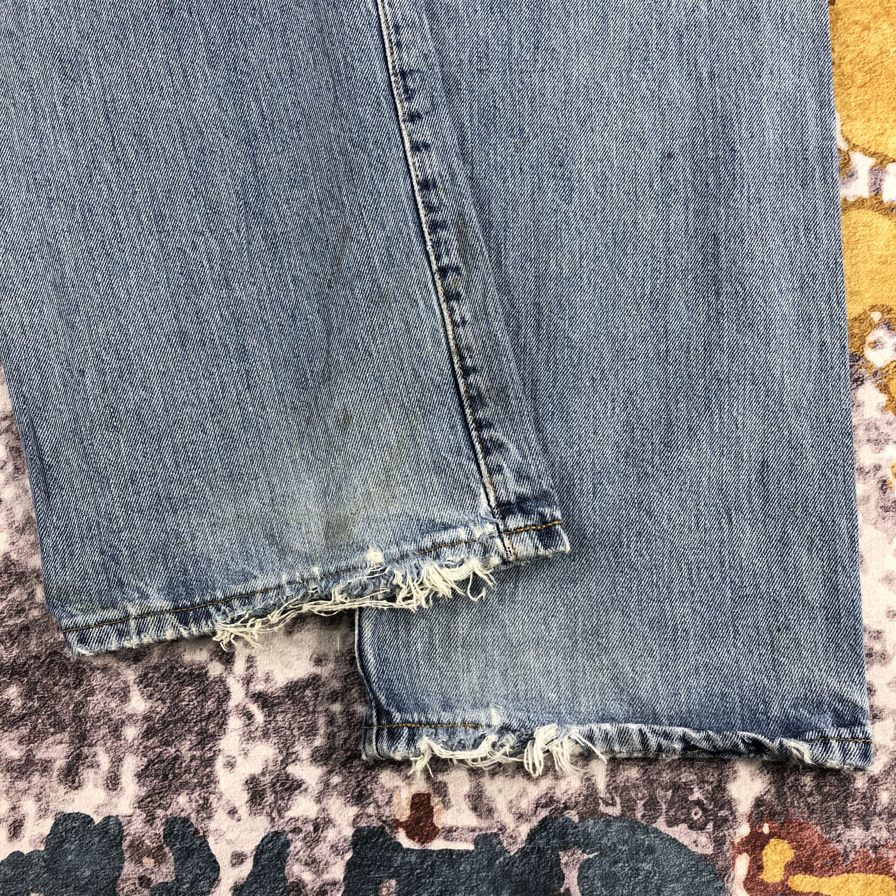Levi's Vintage Distress Levis 501 Jeans-JM2114 Size US 36 / EU 52 - 4 Thumbnail