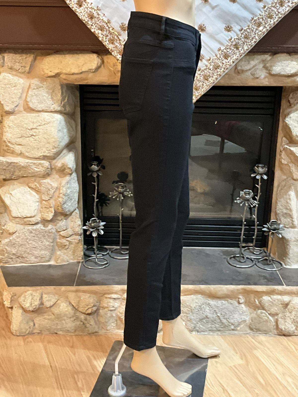 H&M H&M Skinny Ankle Regular Waist Black Jeans 30 Size 30" / US 8 / IT 44 - 4 Thumbnail