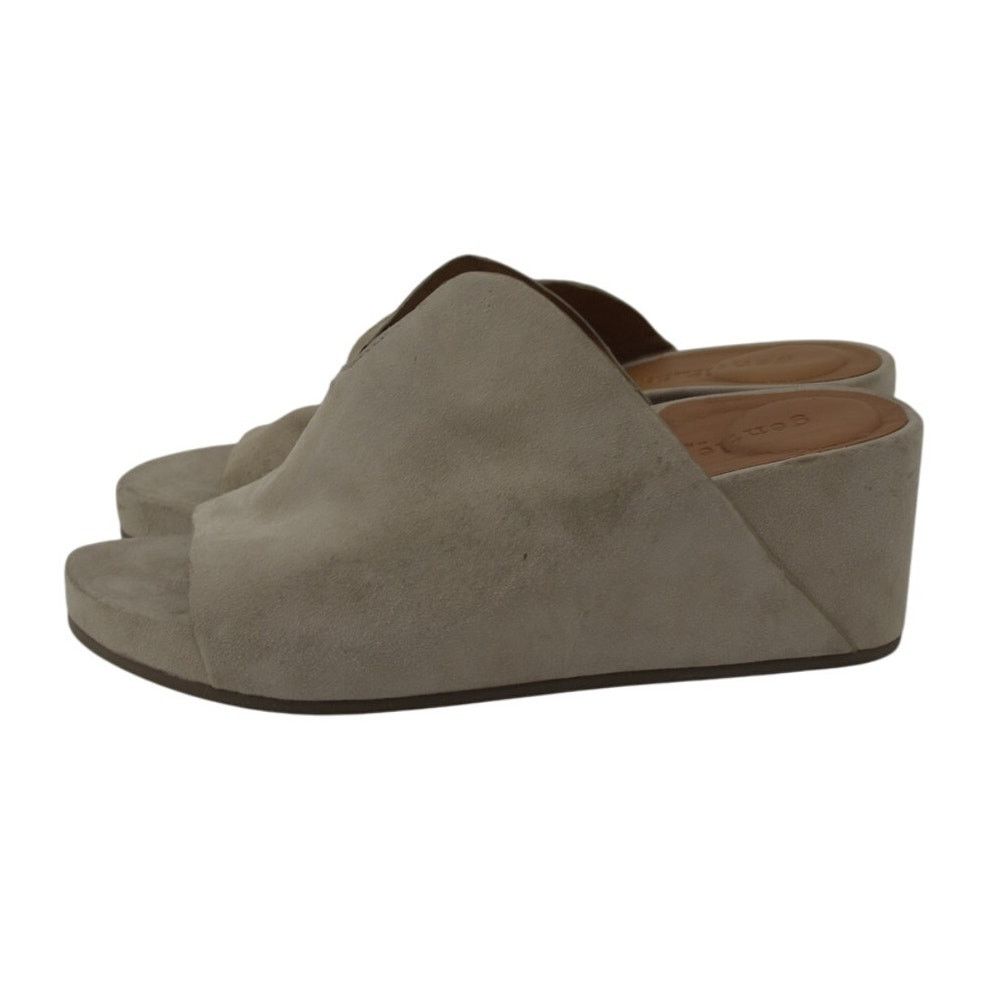 Gentle Souls Gentle Souls Gisele Women's Mule Leather Wedge Sandal US 8.5 Size US 8.5 / IT 38.5 - 1 Thumbnail