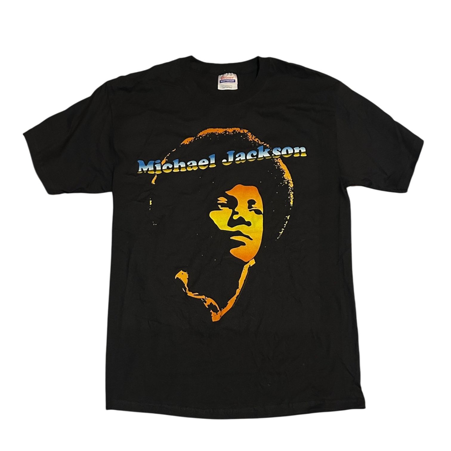 Hanes VINTAGE Michael Jackson Hanes Heavyweight Tee - RARE Size US M / EU 48-50 / 2 - 1 Thumbnail