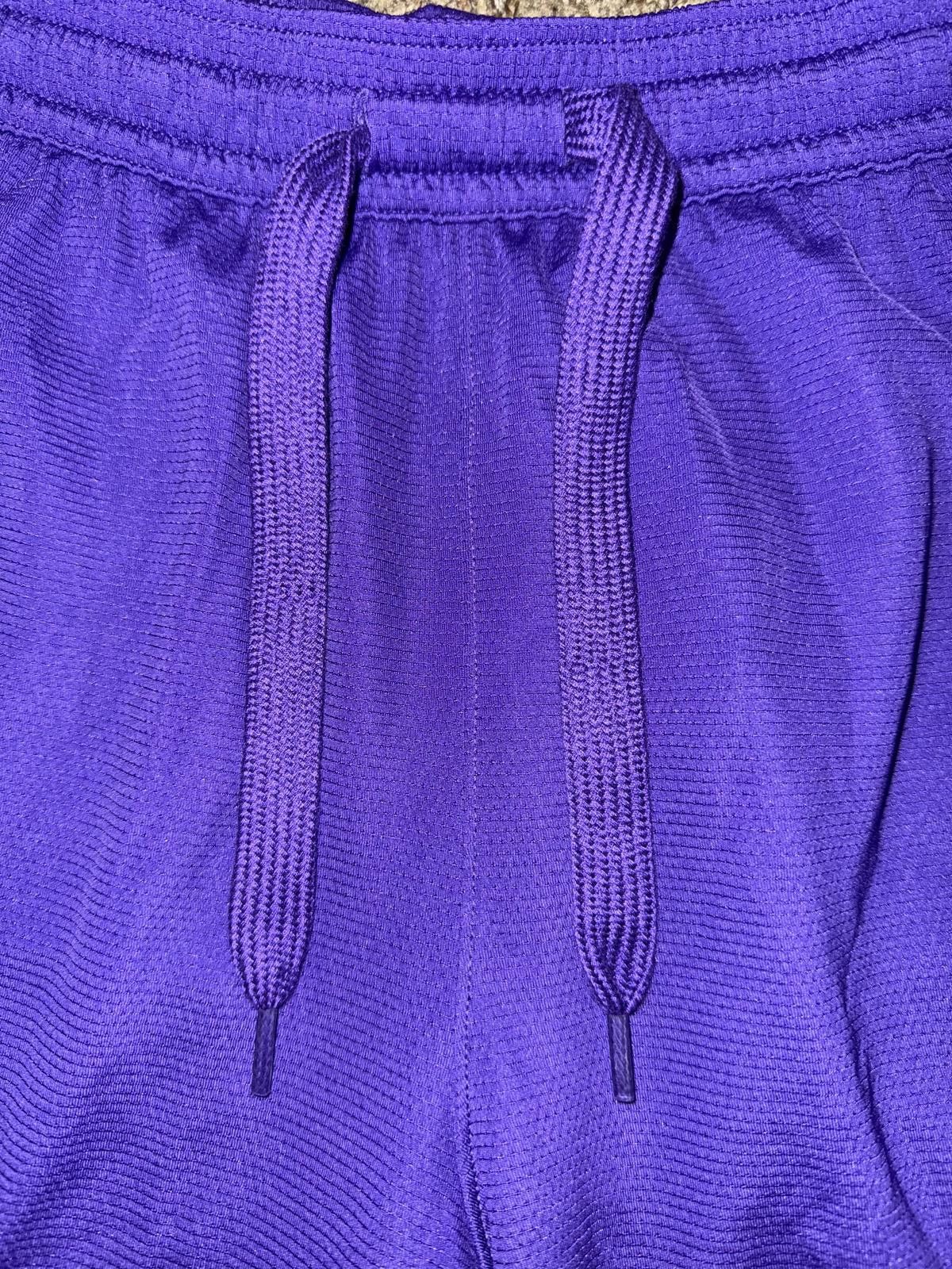 Nike Nike Women’s Purple LA Lakers Authentic Crossover Fly Performance Shorts Sample Size 28" / US 6 / IT 42 - 5 Thumbnail