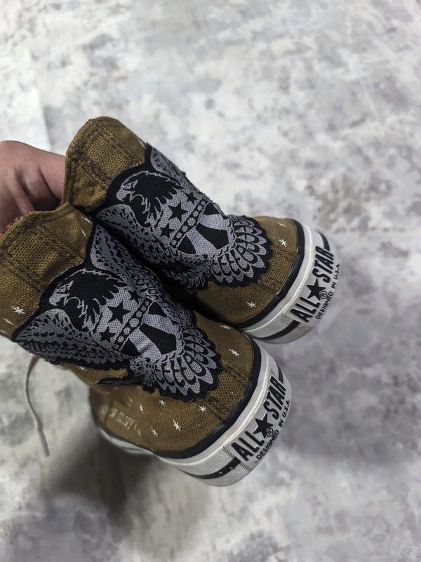 Converse death or glory converse rare affliction ed hardy Size US 8 / IT 38 - 2 Thumbnail