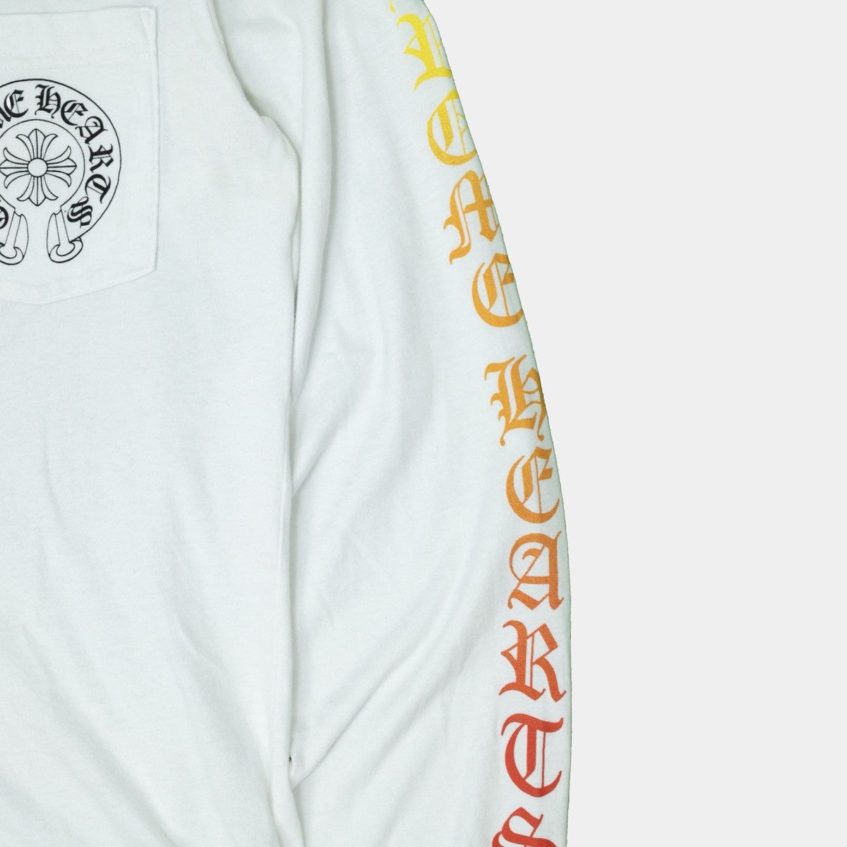 Chrome Hearts Chrome Hearts Gradient Neck Logo Longsleeve T-Shirt Size US S / EU 44-46 / 1 - 4 Thumbnail