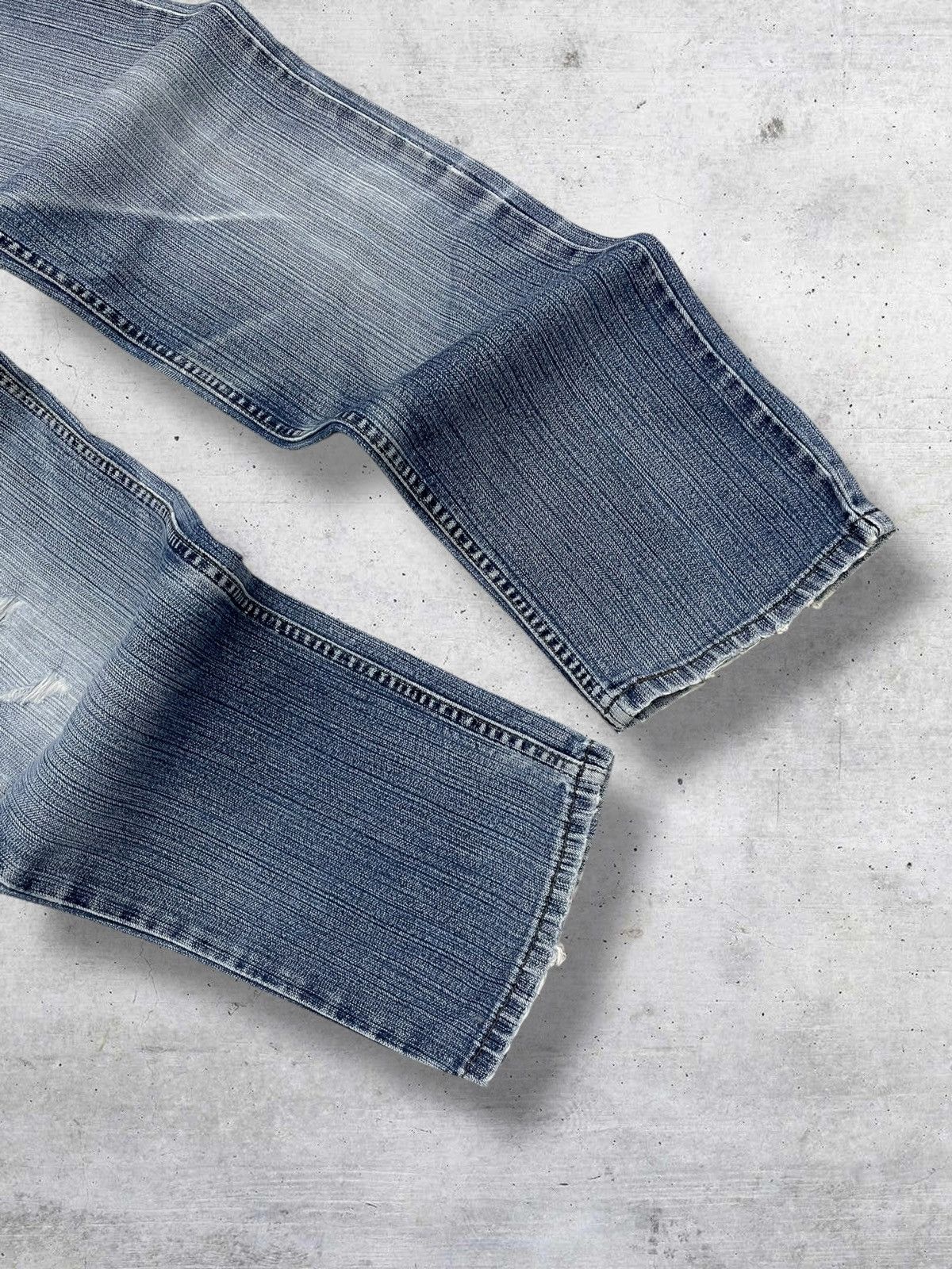 Levi's Vintage Clothing VINTAGE 533 LEVIS USA DESIGNER 90S OG OLD RIPPED BLUE DENIM Size US 28 / EU 44 - 5 Thumbnail