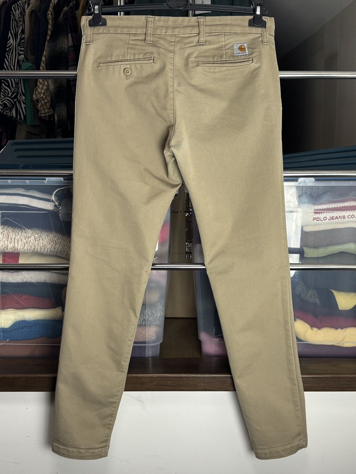 Carhartt Carhartt Chino Sid Pants Vintage Streetwear Work Size US 32 / EU 48 - 1 Thumbnail