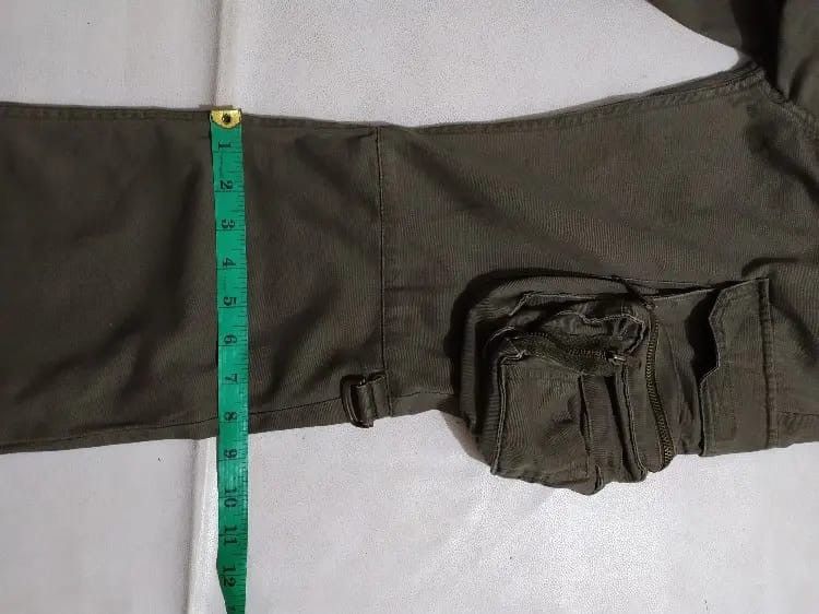 Japanese Brand Root Three Multipocket Cargo Tactical Flared Pant Size US 29 - 17 Thumbnail
