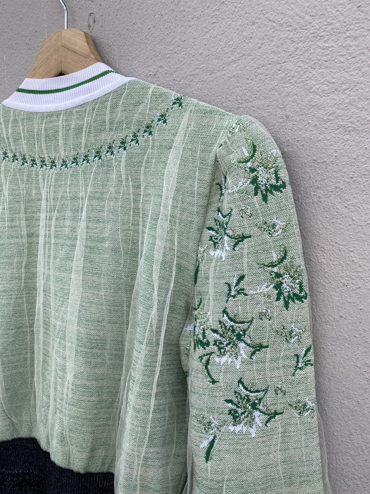 Japanese Brand Mame Kurogouchi Floral Japanese Designer Size S / US 4 / IT 40 - 18 Thumbnail