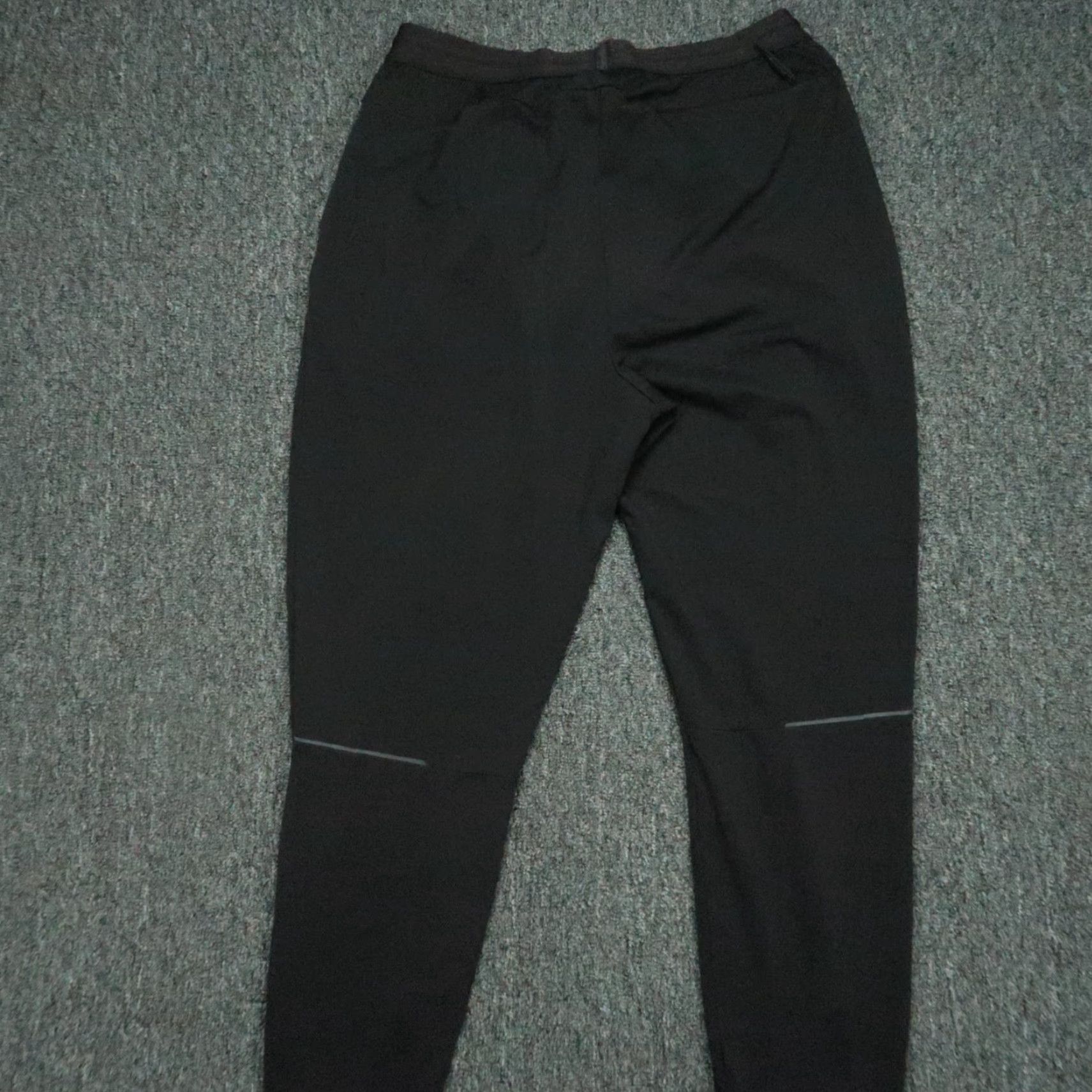 Vintage Hill City Pants Men L Black Performance Tech Jogger Zip Pocket Athletic Size US 33 - 5 Thumbnail
