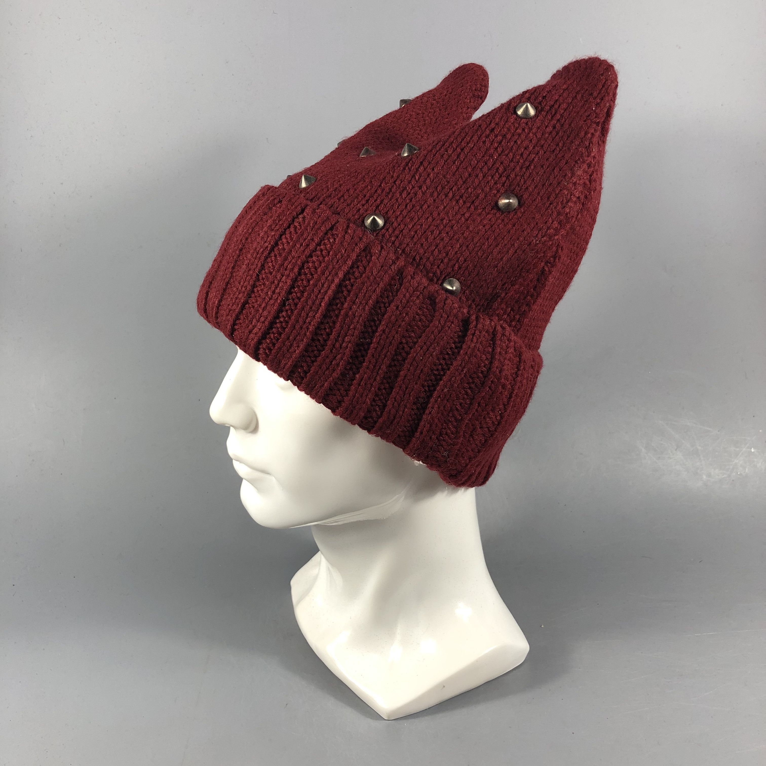 Vintage Unknown Devil Ear Bunny Beanie Snowcap Snow Hat B1023 Size ONE SIZE - 2 Thumbnail