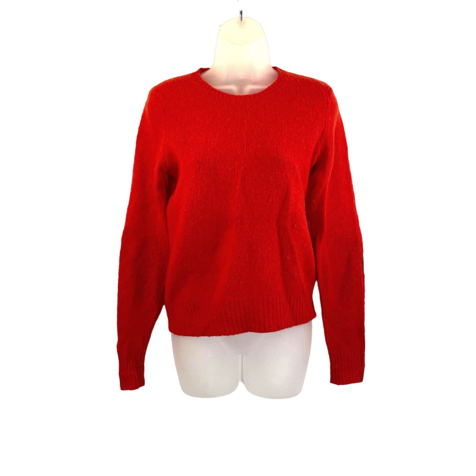 Ralph Lauren Ralph Lauren Crewneck Wool Pullover Sweater Red Size M / US 6-8 / IT 42-44 - 5 Thumbnail