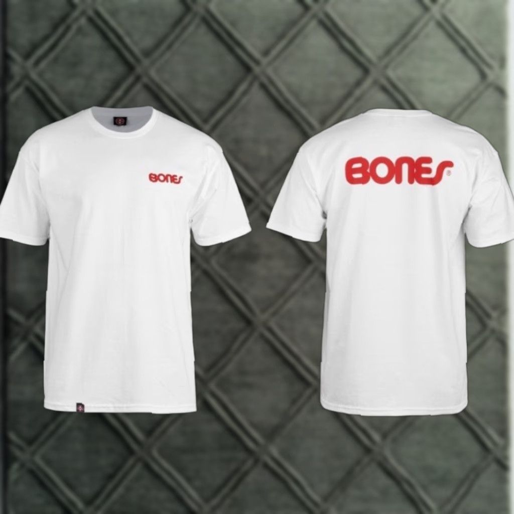 Bones BONES Shirt Skateboard White XL Mens New Size US XL / EU 56 / 4 - 1 Thumbnail