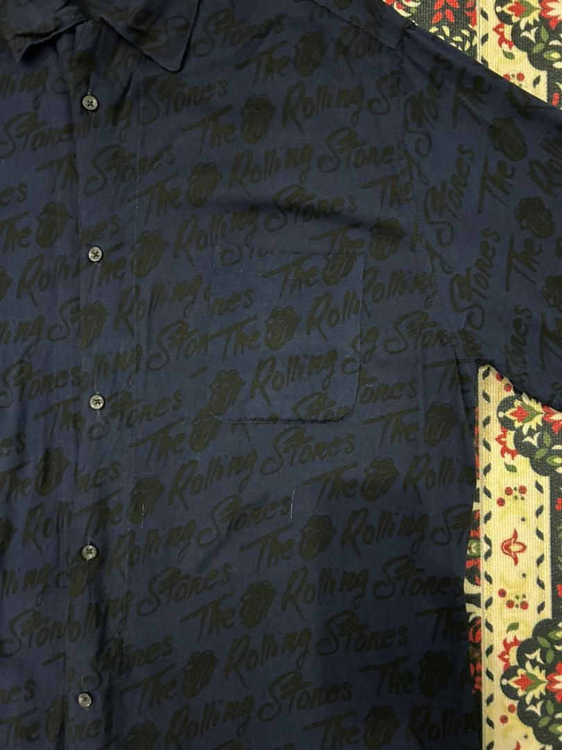 The Rolling Stones The Rolling Stone 2020 Fullprint Spell out Hawaii shirt Size US XXL / EU 58 / 5 - 4 Thumbnail