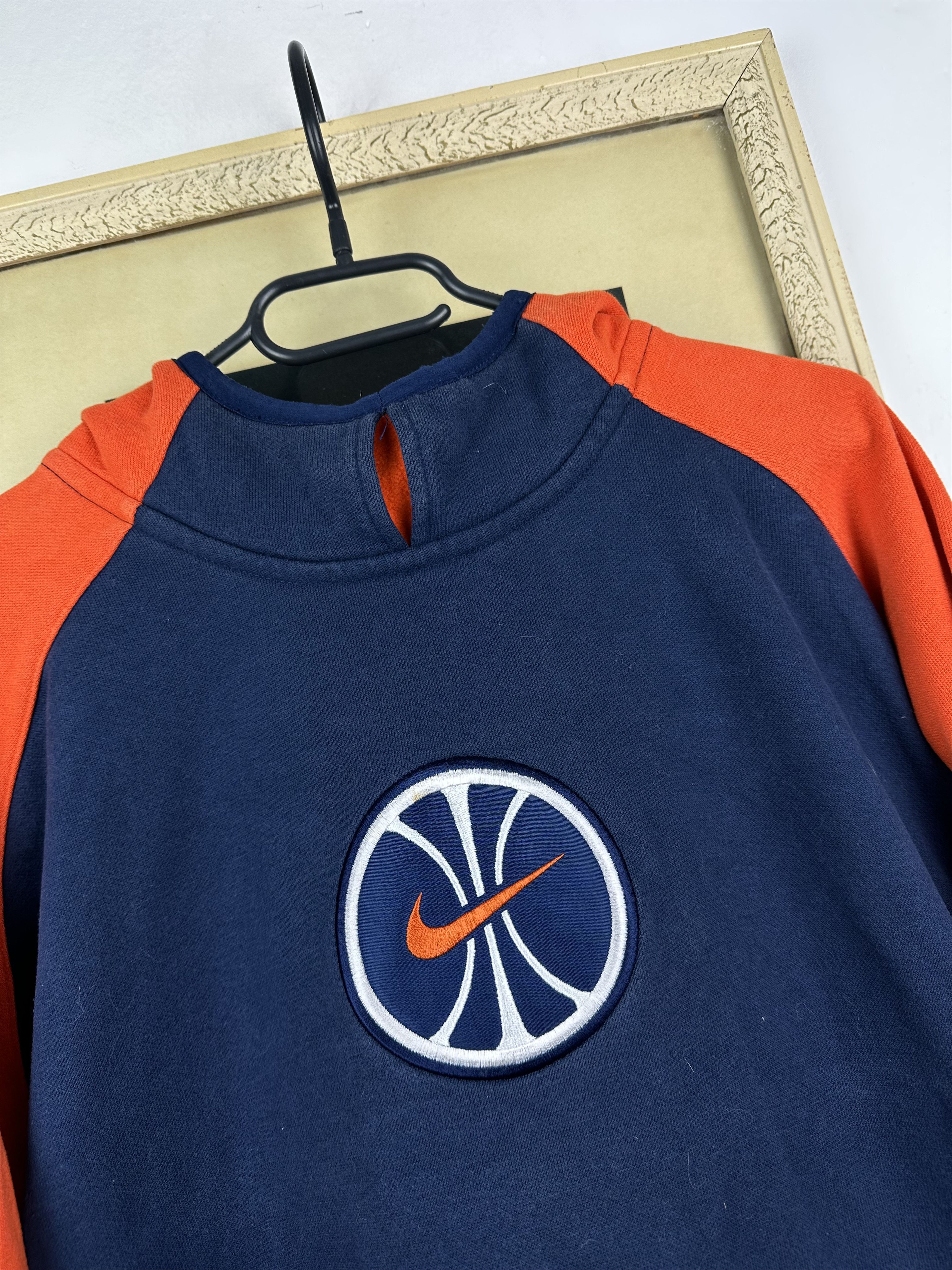 Nike × Vintage Vintage Nike Sweatshirt Hoodie Rare Swoosh Rare Hype Size US M / EU 48-50 / 2 - 3 Thumbnail