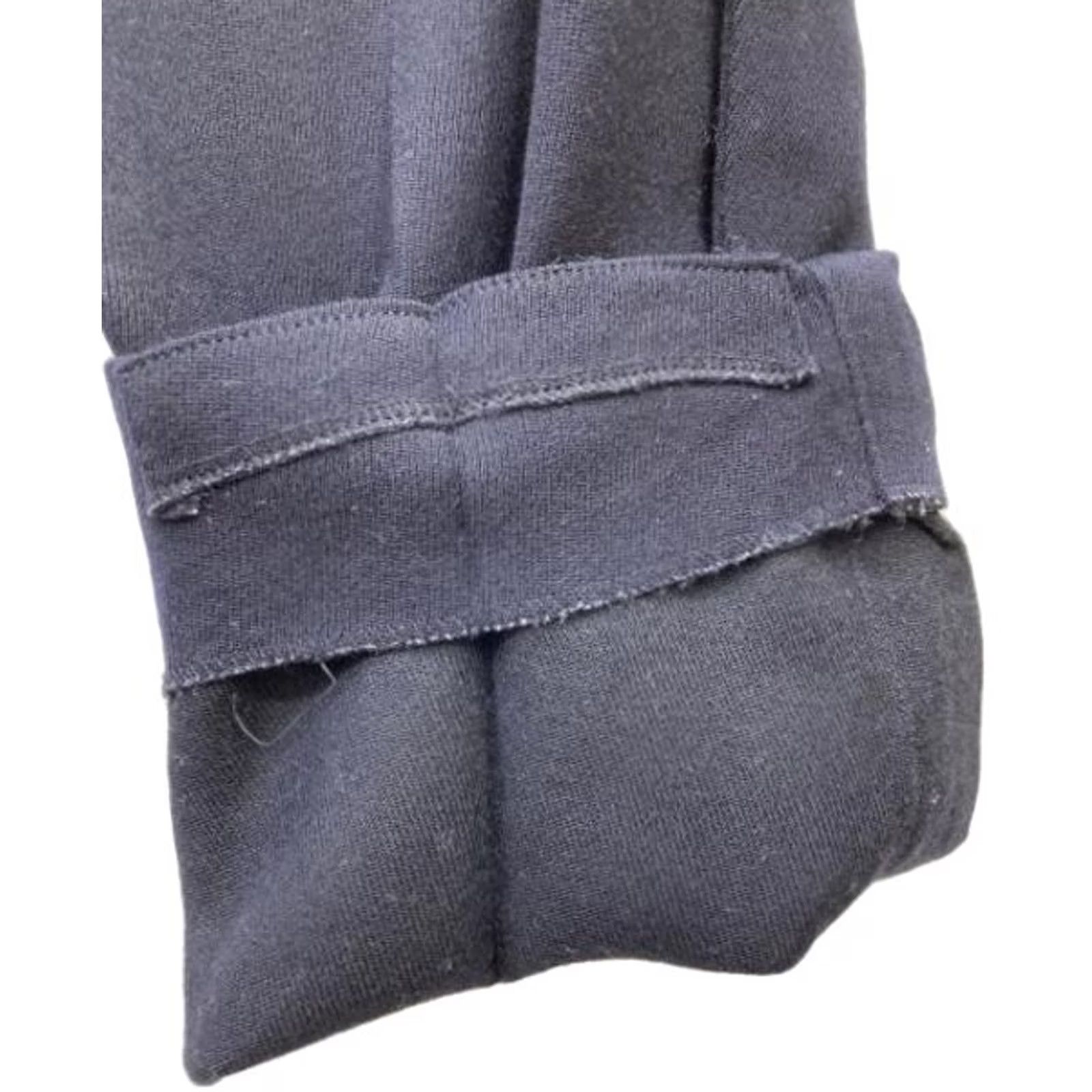 Issey Miyake ISSEY MIYAKE MEN PANTS SIZE L NAVY WOOL WIDE TAPERED LONG LENGTH USED Size US 33 - 7 Thumbnail